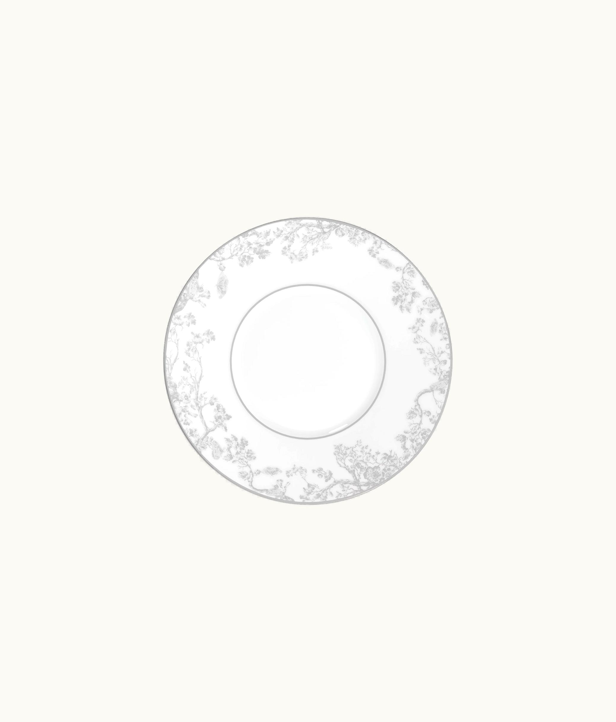 Dior Teacup Saucer - Gray Toile De Jouy
