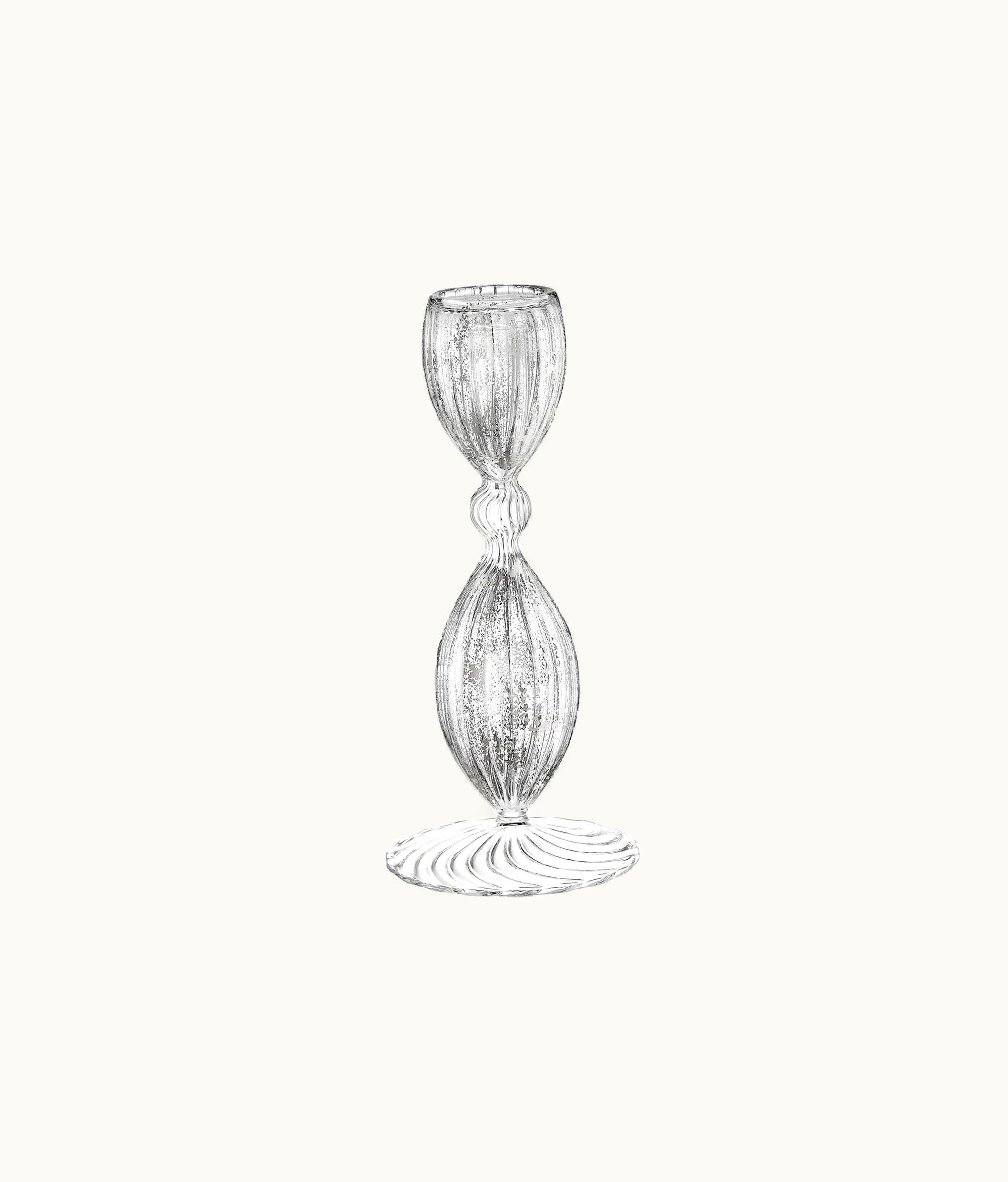 Dior Small Candle Holder - Silver-Finish Salento