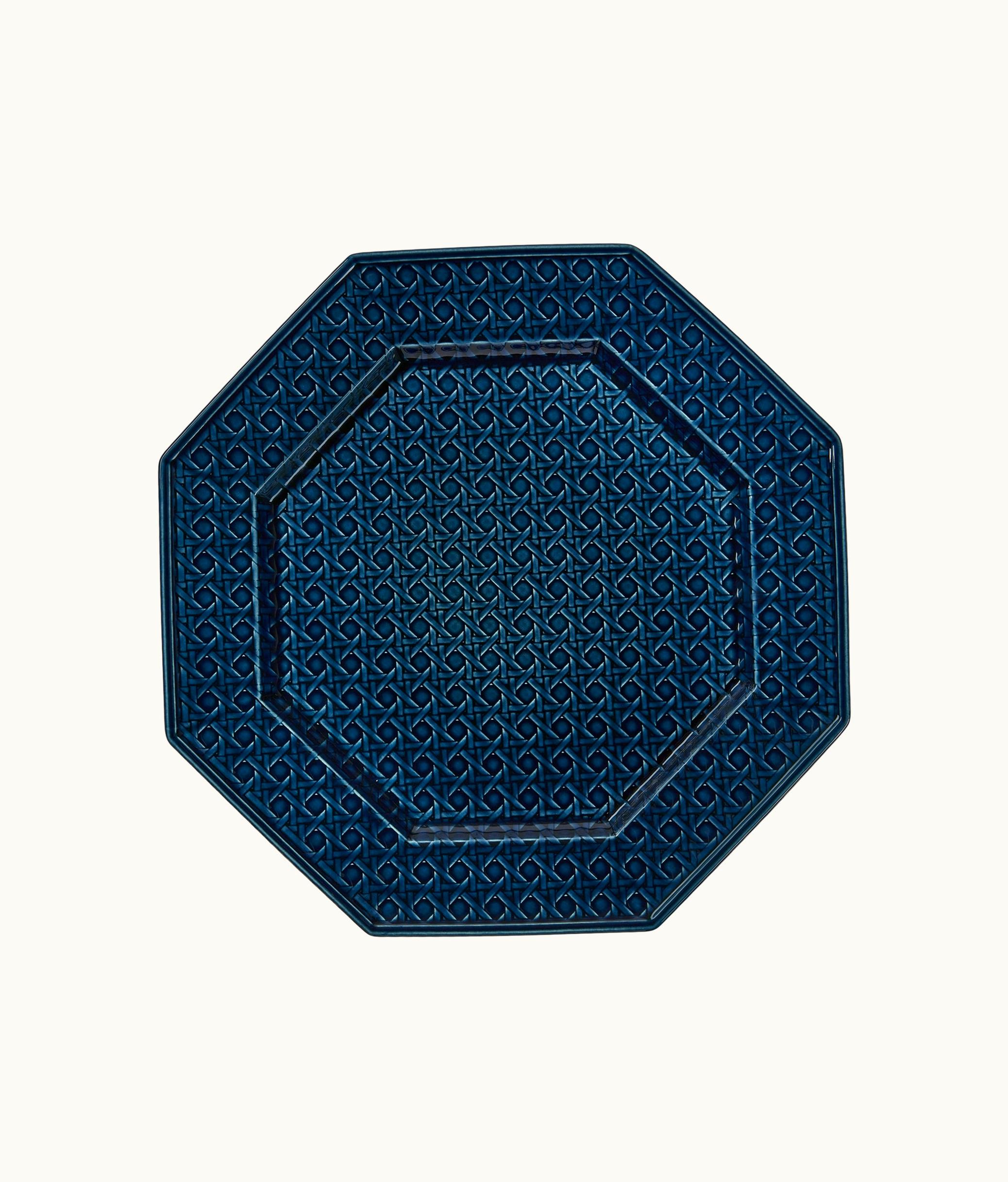 Dior Dinner Plate - Navy Blue Miss Dior Cannage