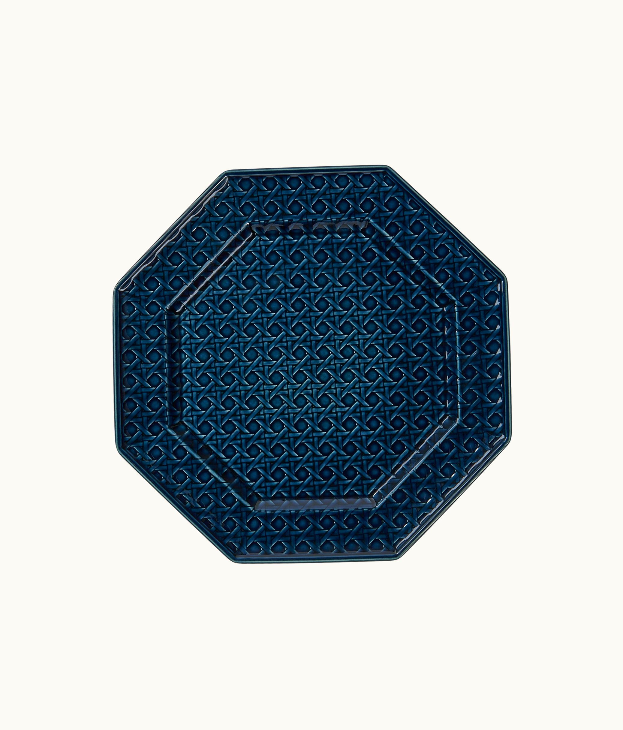 Dior Dessert Plate - Navy Blue Miss Dior Cannage