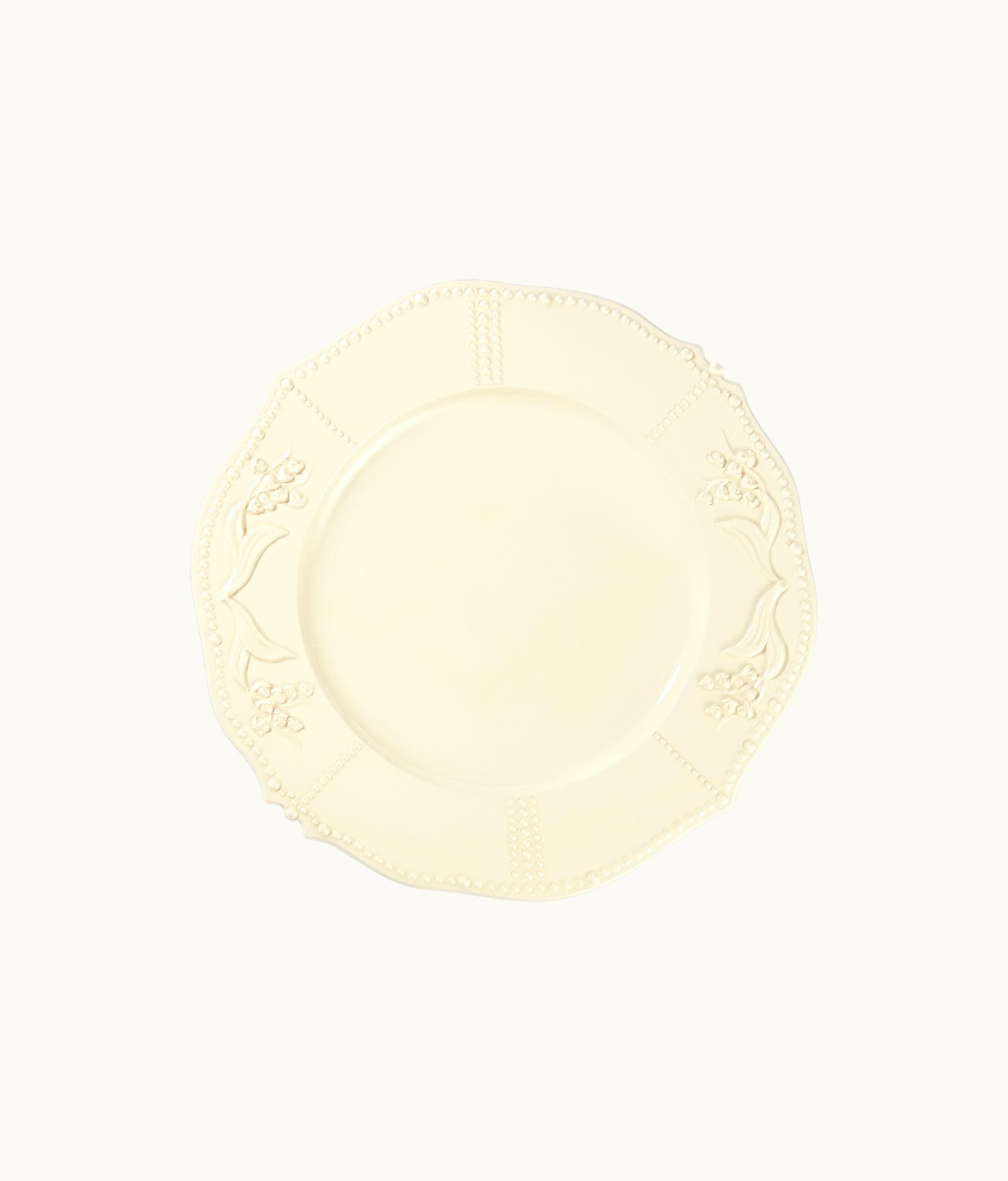 Dior Dessert Plate - Ivory Lily Dior