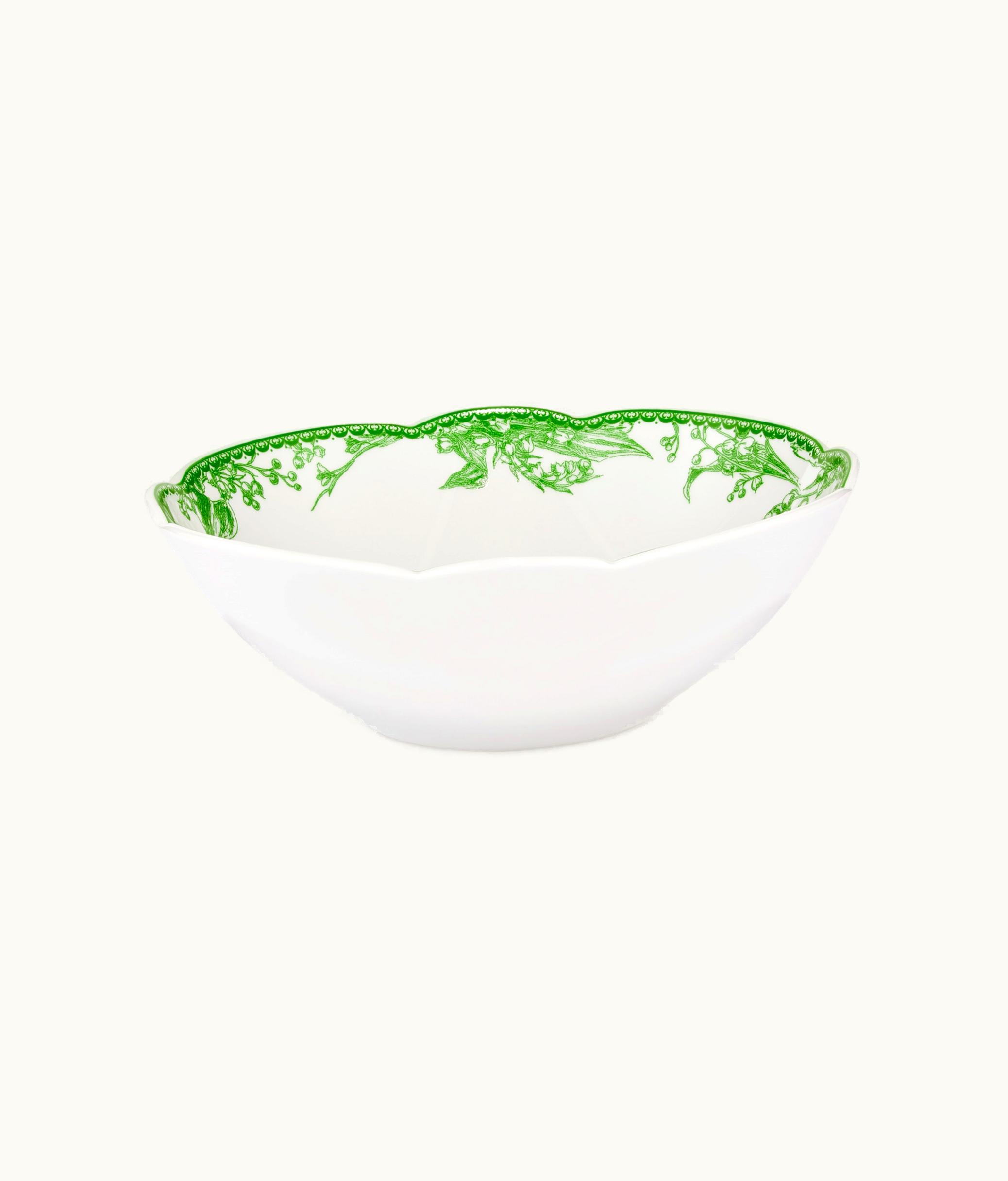 Dior Cereal Bowl - Green New Lily Of The Valley