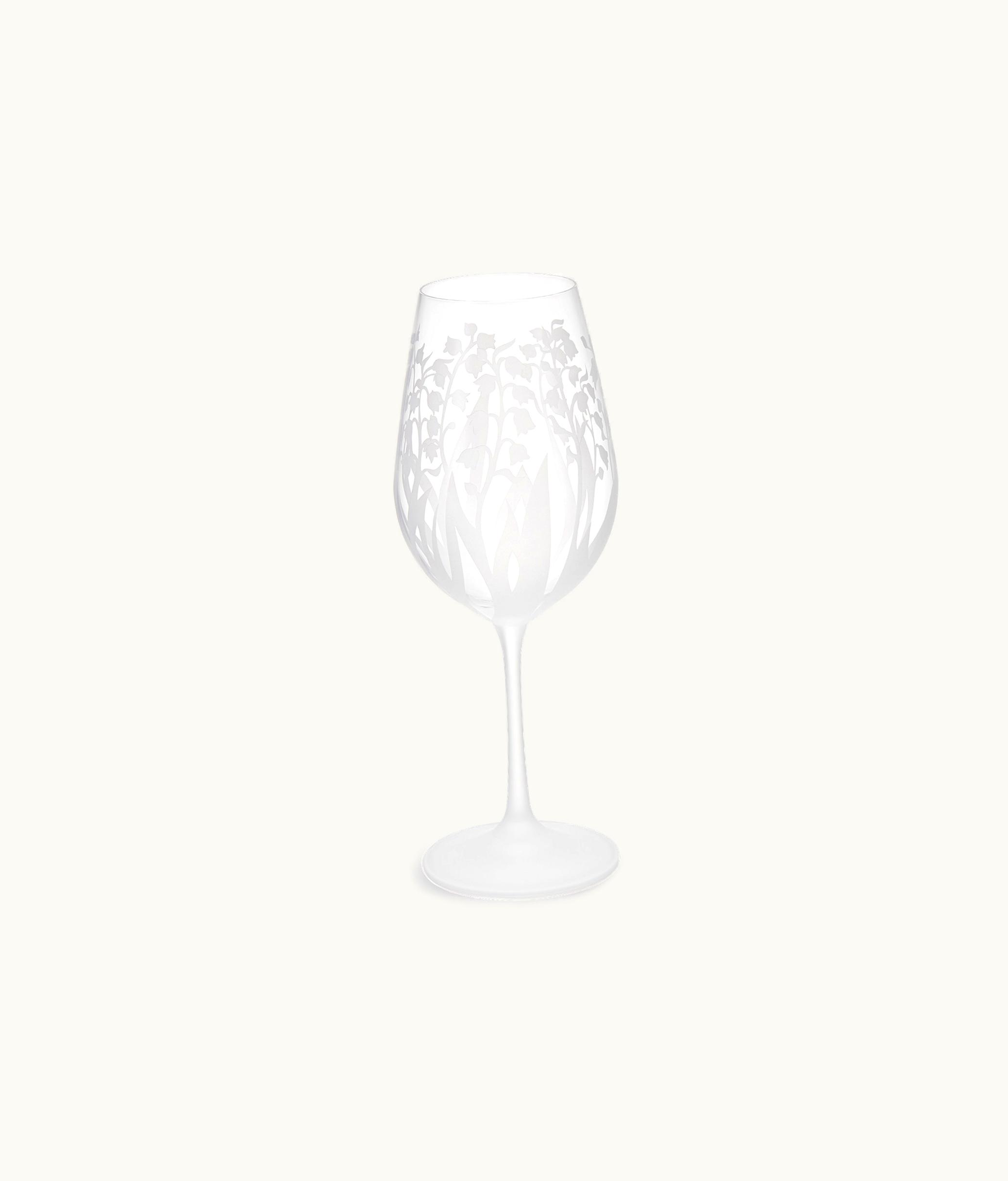 Dior Verre À Eau Lily Of The Valley, Transparent