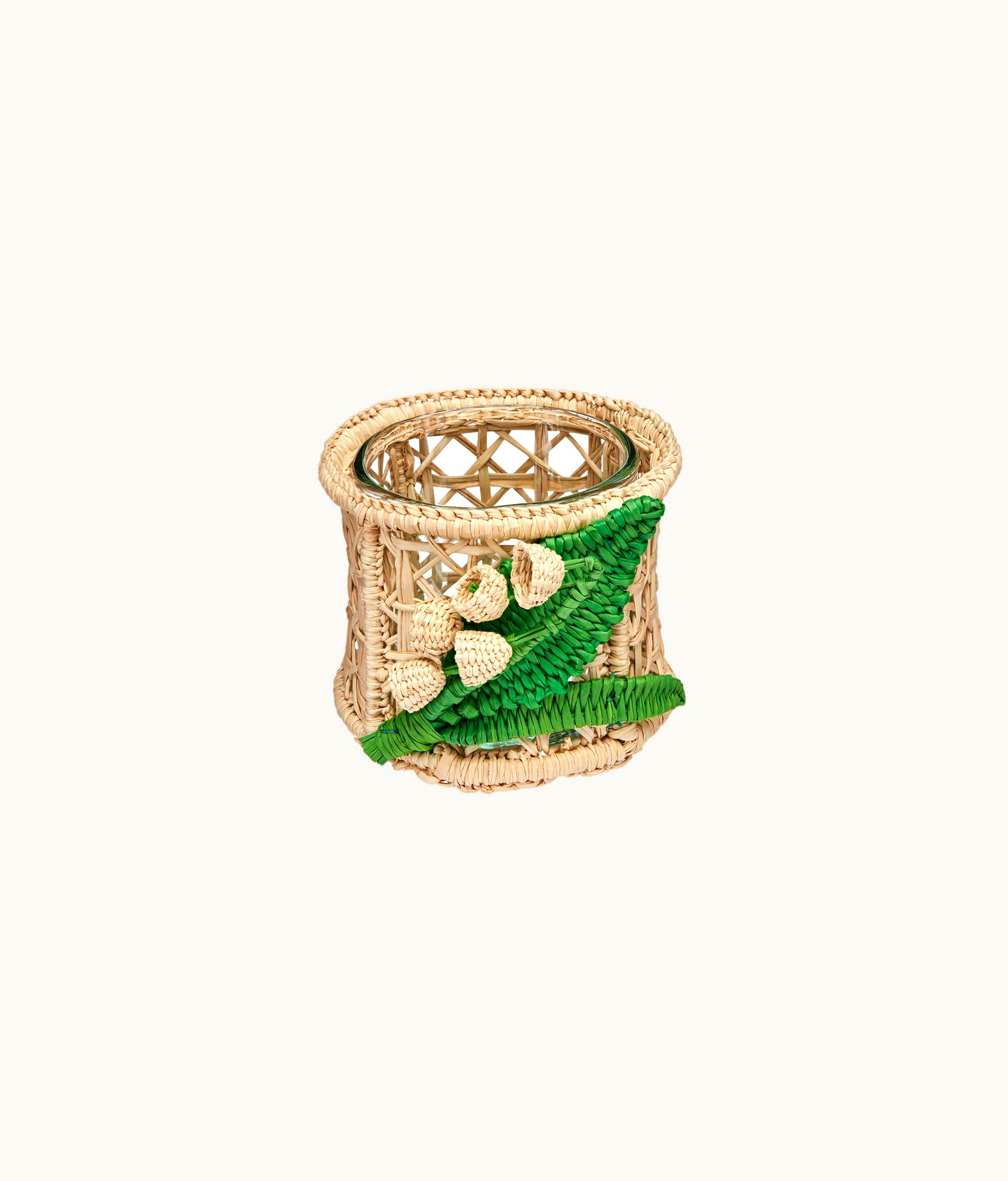 Dior Candle Holder - Green New Lily Of The Valley