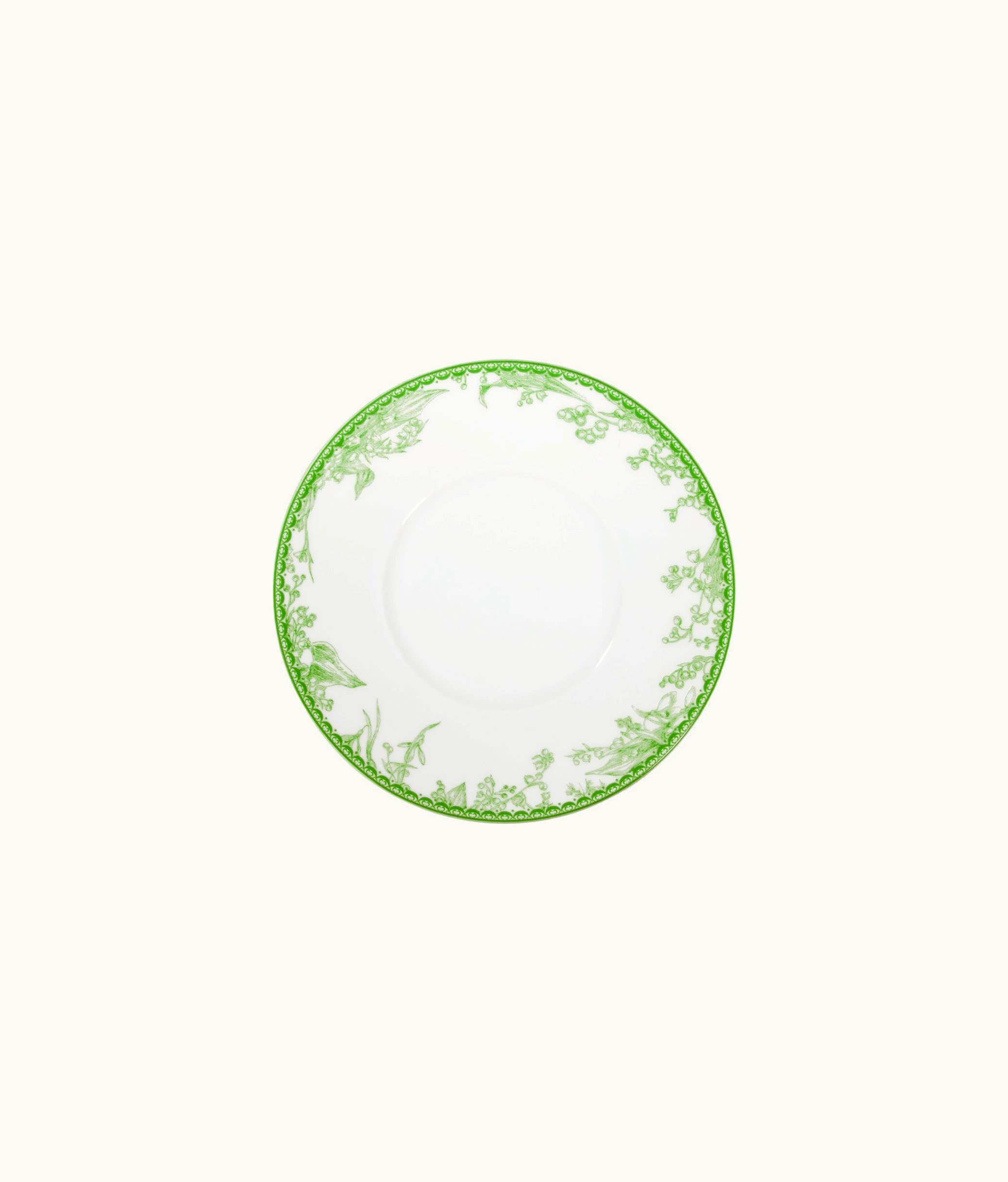 Dior Teacup Saucer - Green New Lily Of The Valley