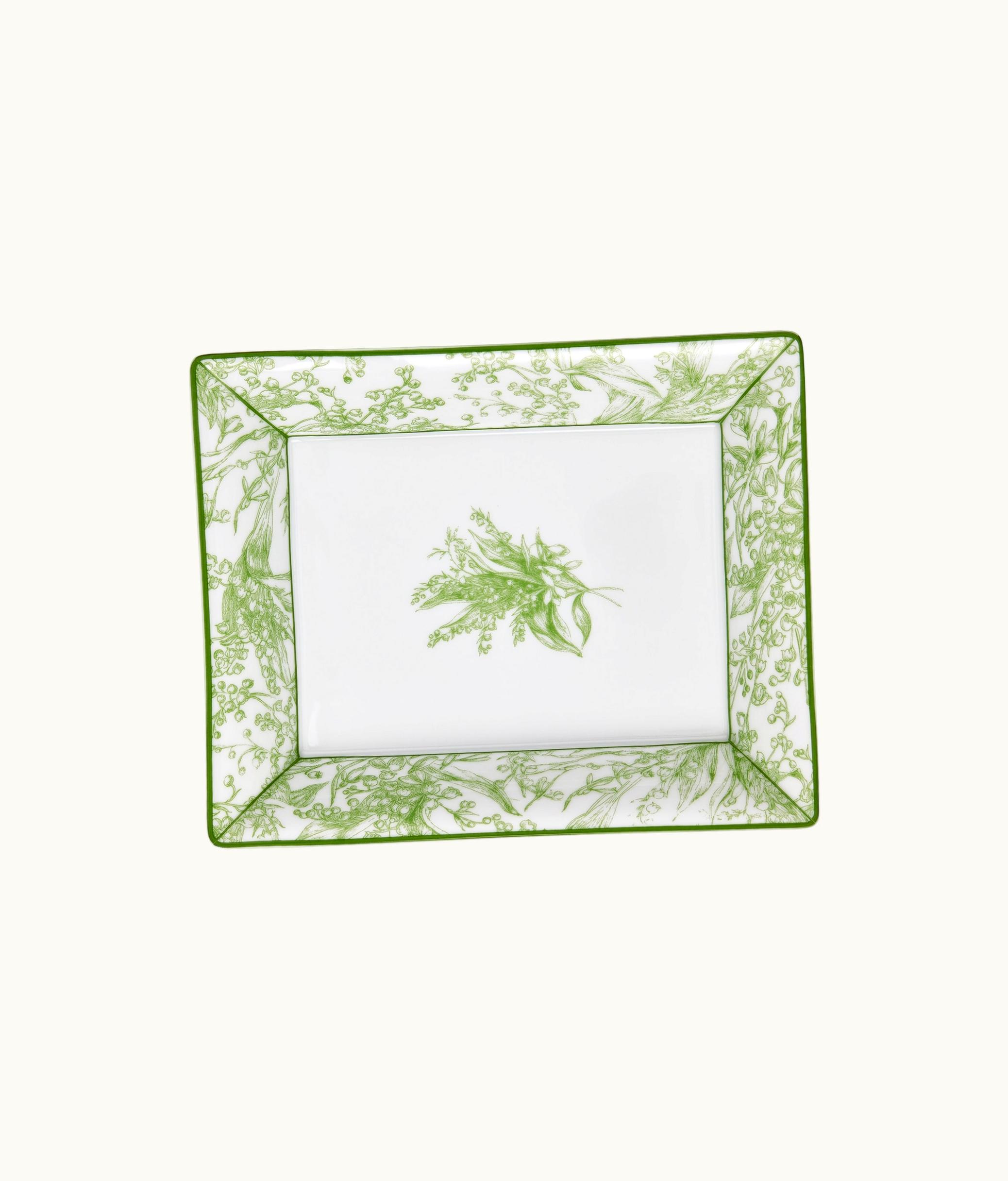 Dior Trinket Tray - Green New Lily Of The Valley