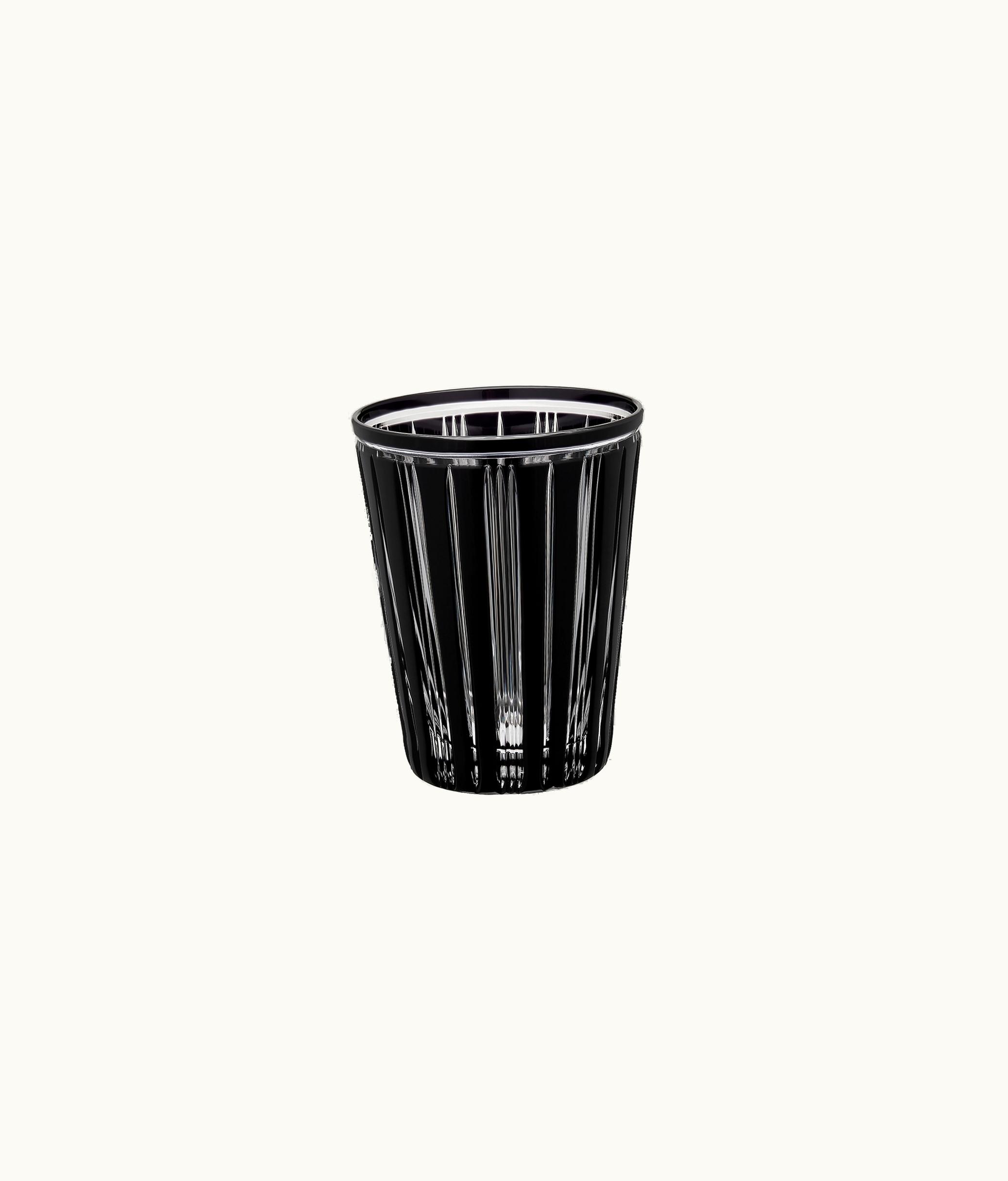 Dior Water Glass - Black Stripes