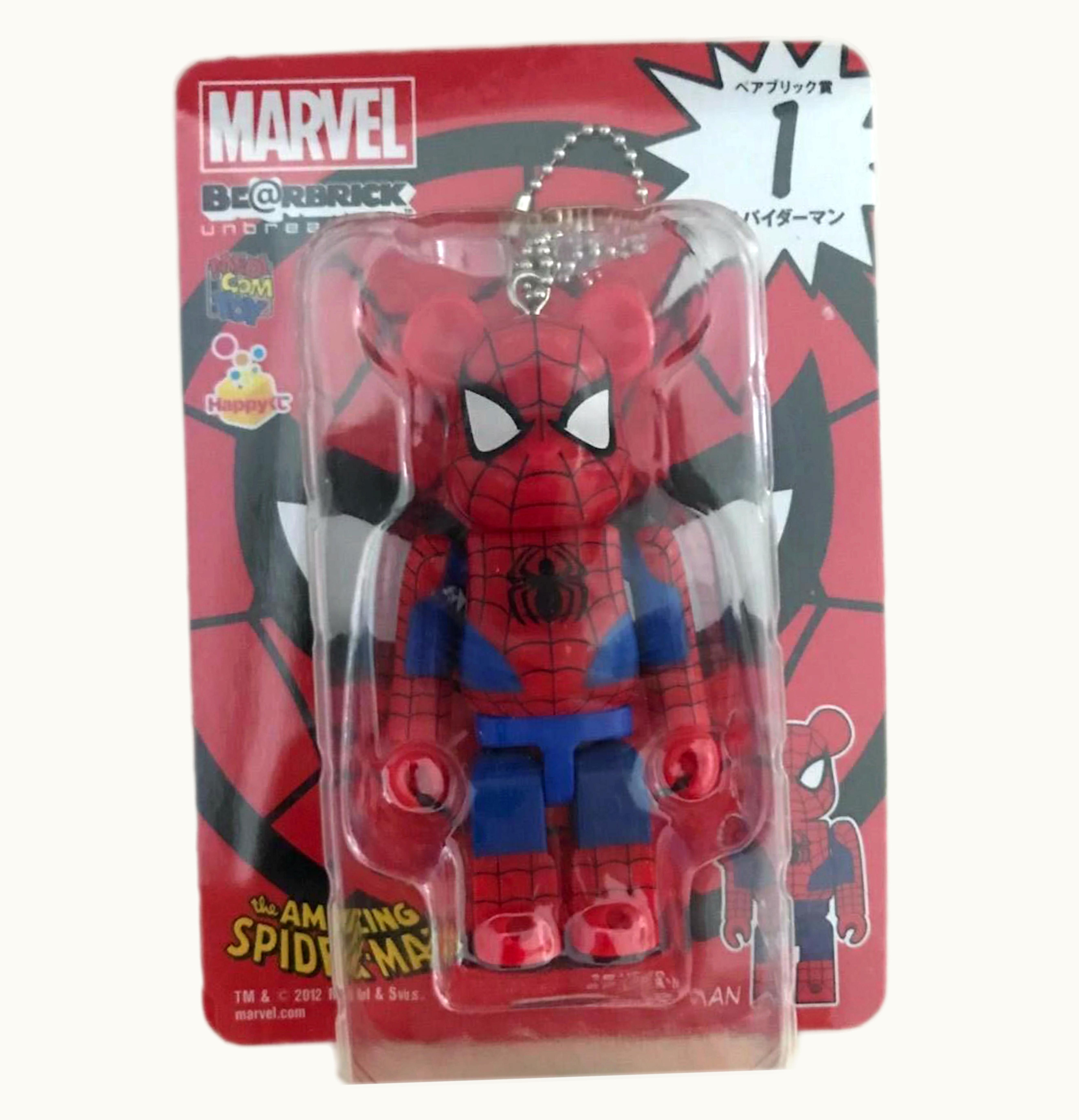 Bearbrick Bearbrick x Marvel Spider Man Happy Lottery 1 100