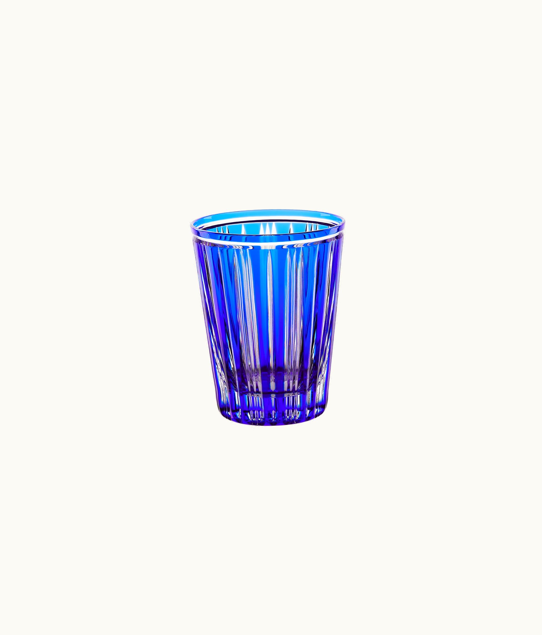 Dior Water Glass - Blue Stripes
