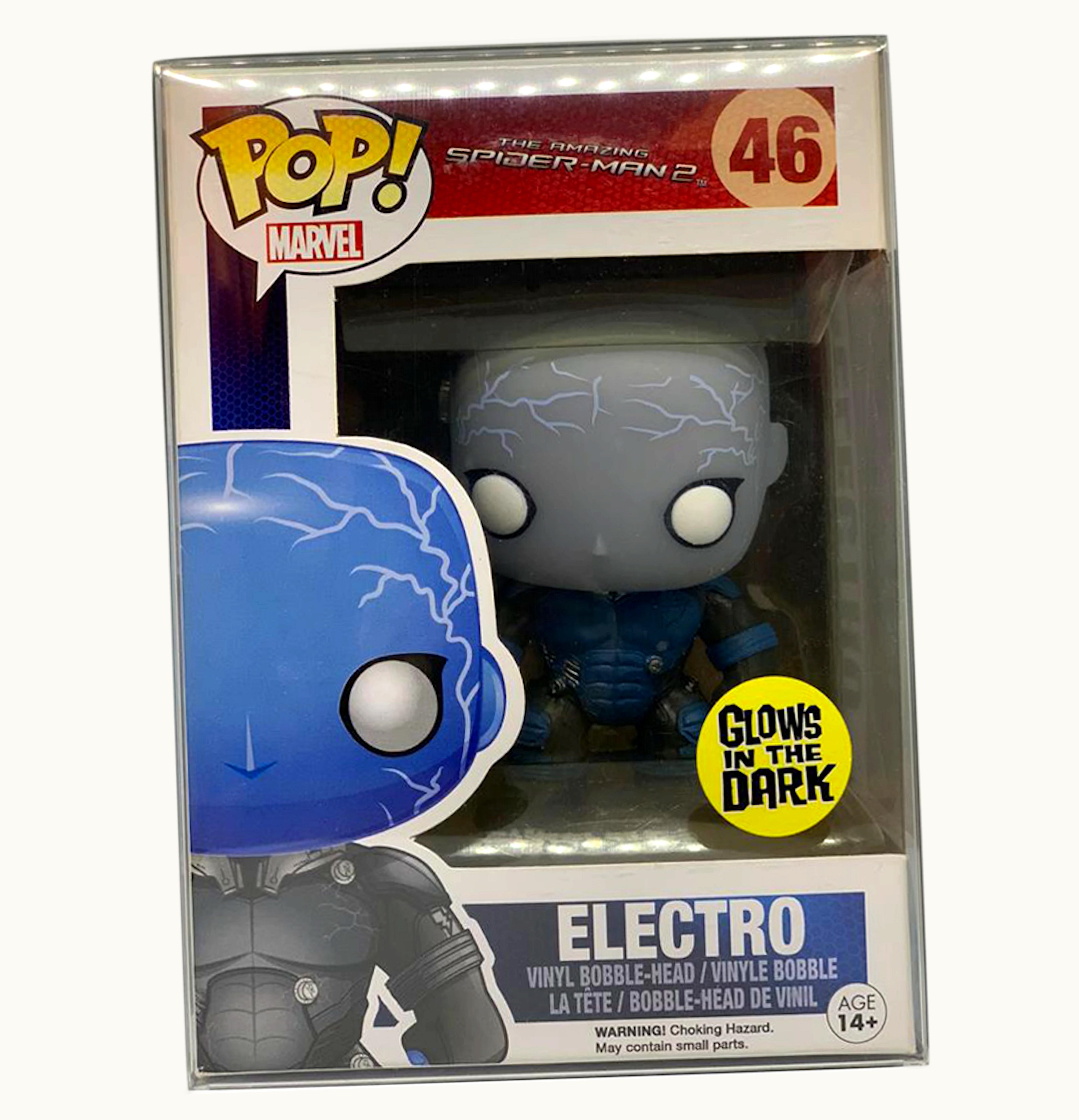 Funko Funko Pop Marvel The Amazing Spider Man 2 Electro Glow Figure 46