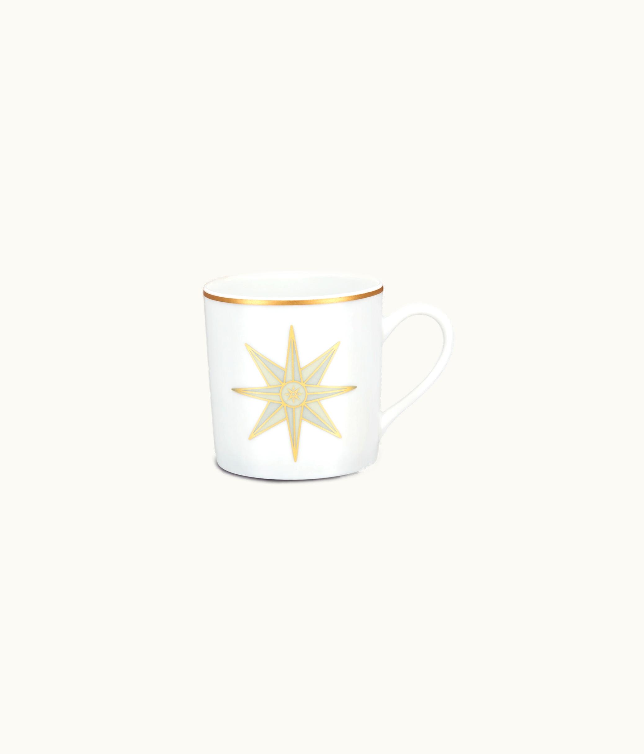 Dior Coffee Cup - Peridot Wind Rose
