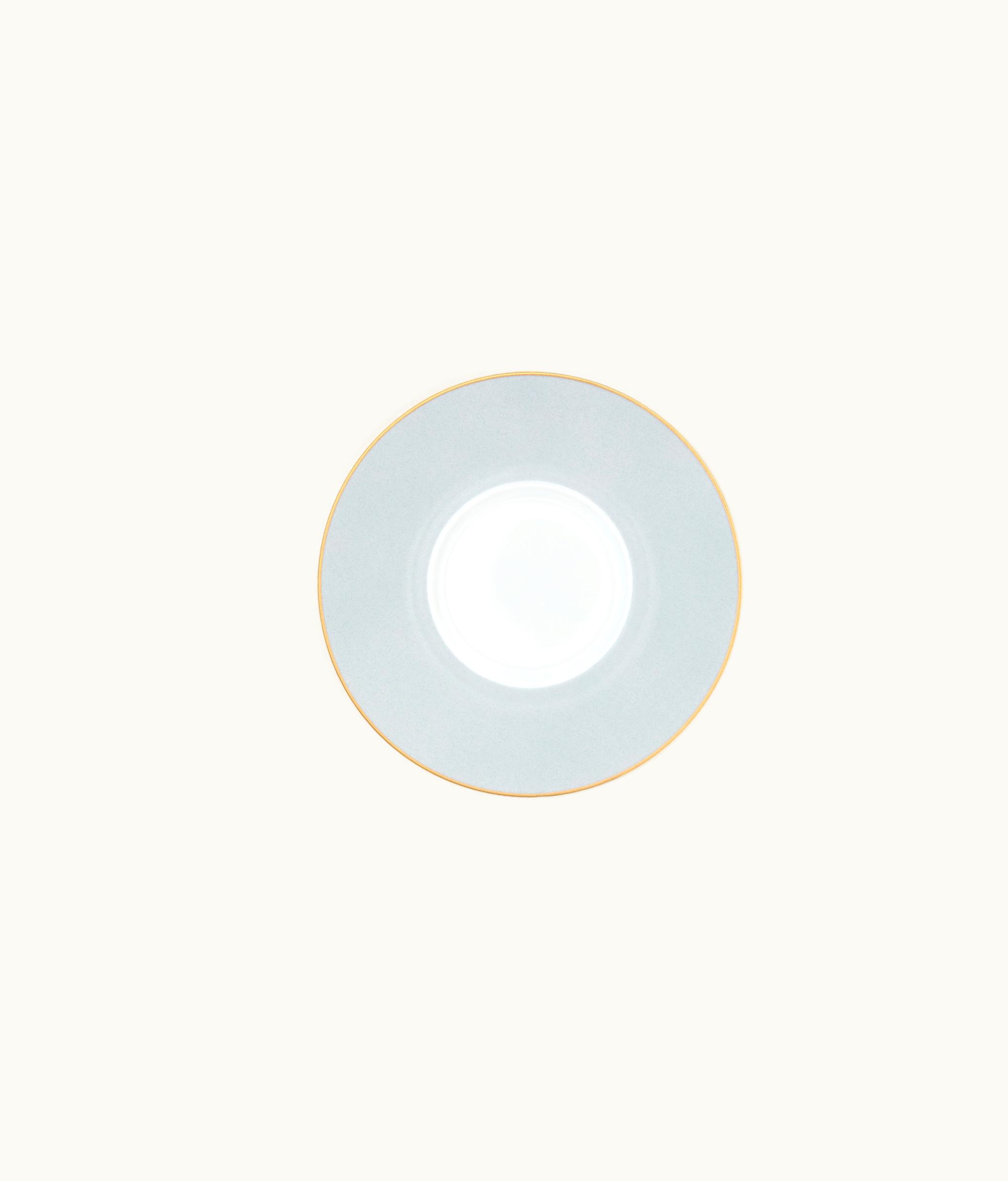 Dior Coffee Cup Saucer - Aquamarine Wind Rose
