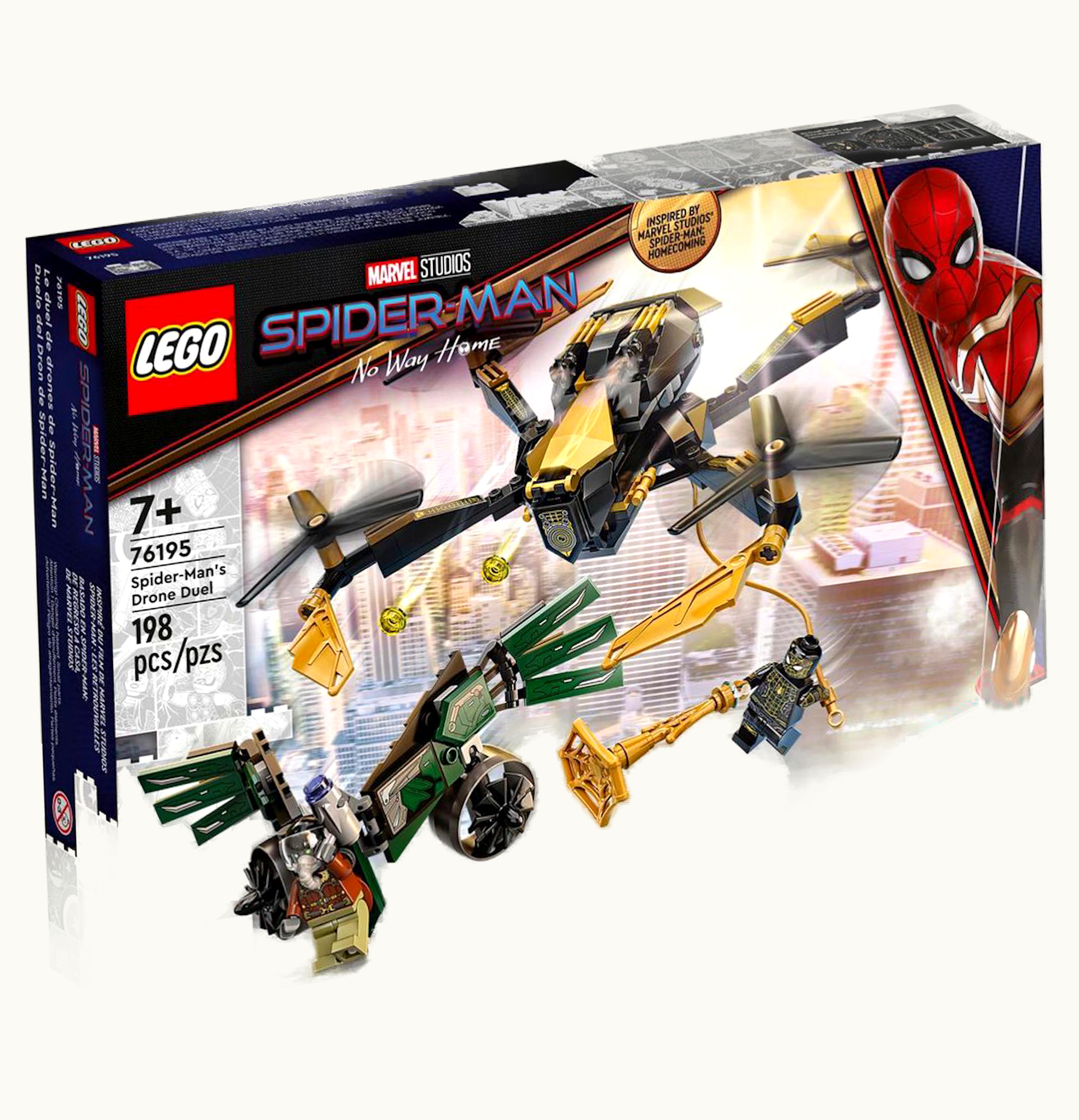 LEGO LEGO Marvel Spider Man No Way Home Spider Mans Done Duel Set 76195