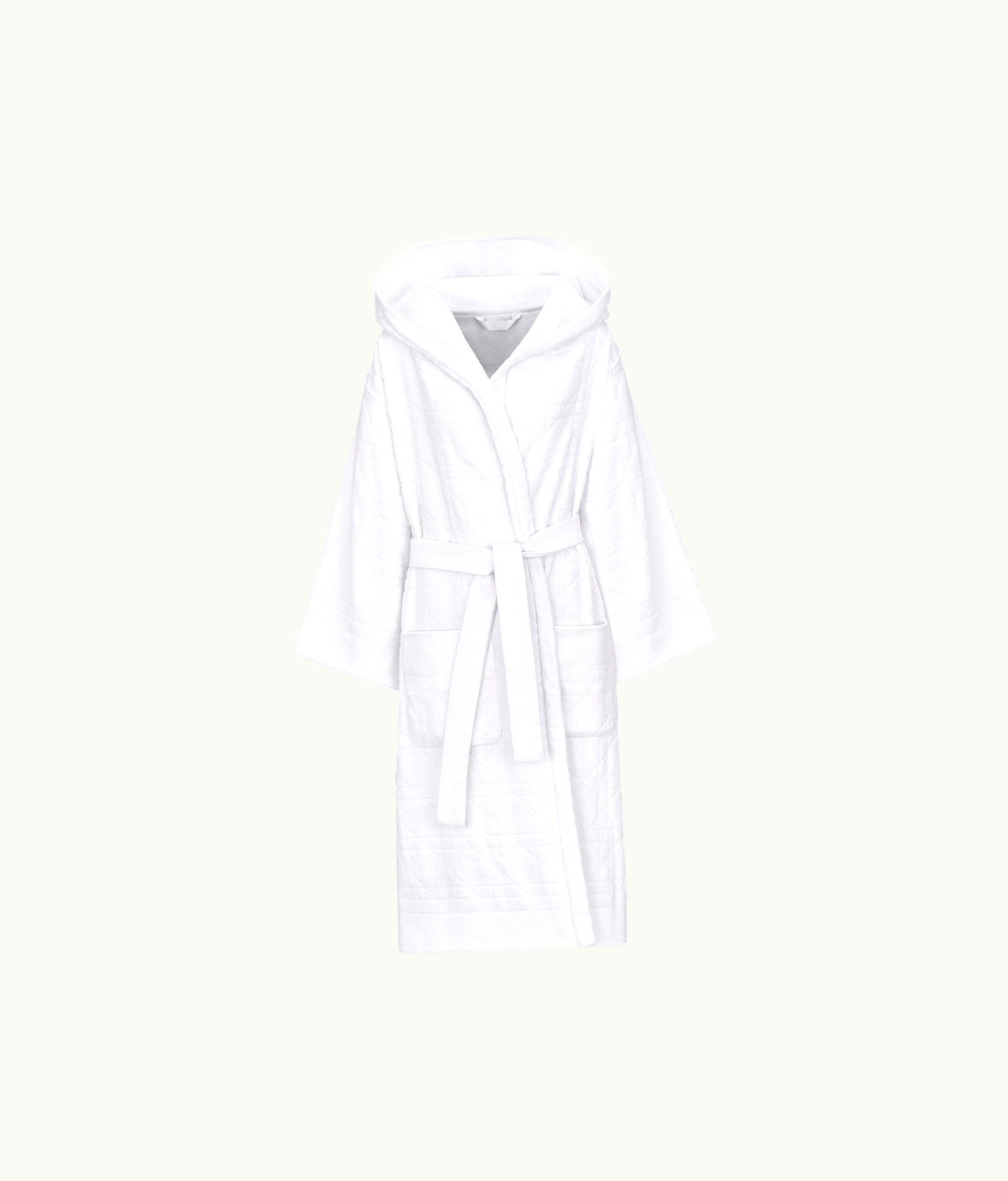 Dior XL Bathrobe - White Cannage 30 Montaigne