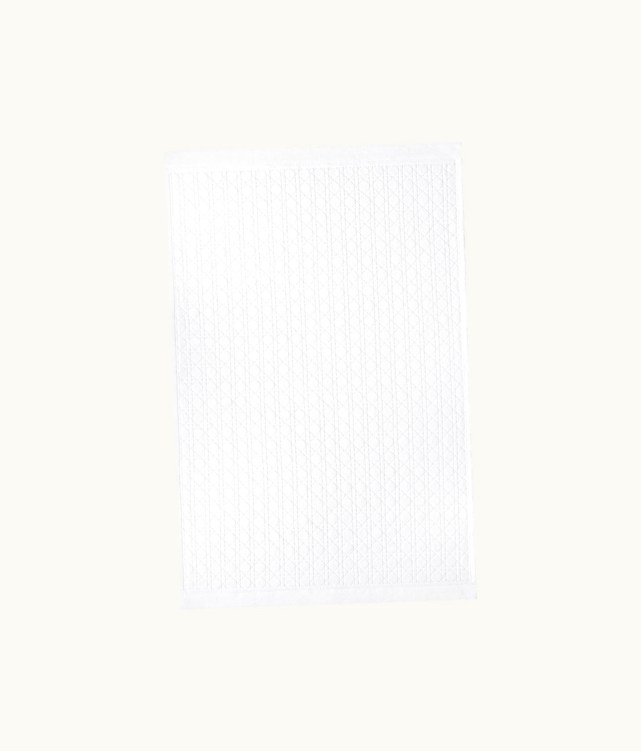 Dior Bath Sheet - White Cannage 30 Montaigne