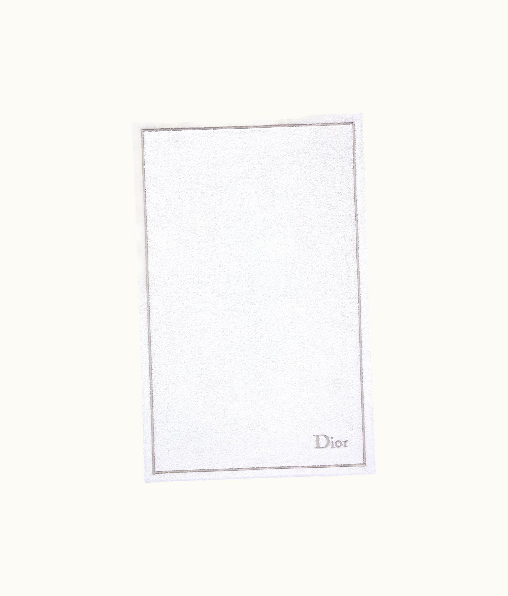 Dior Bath Sheet - White Diorline