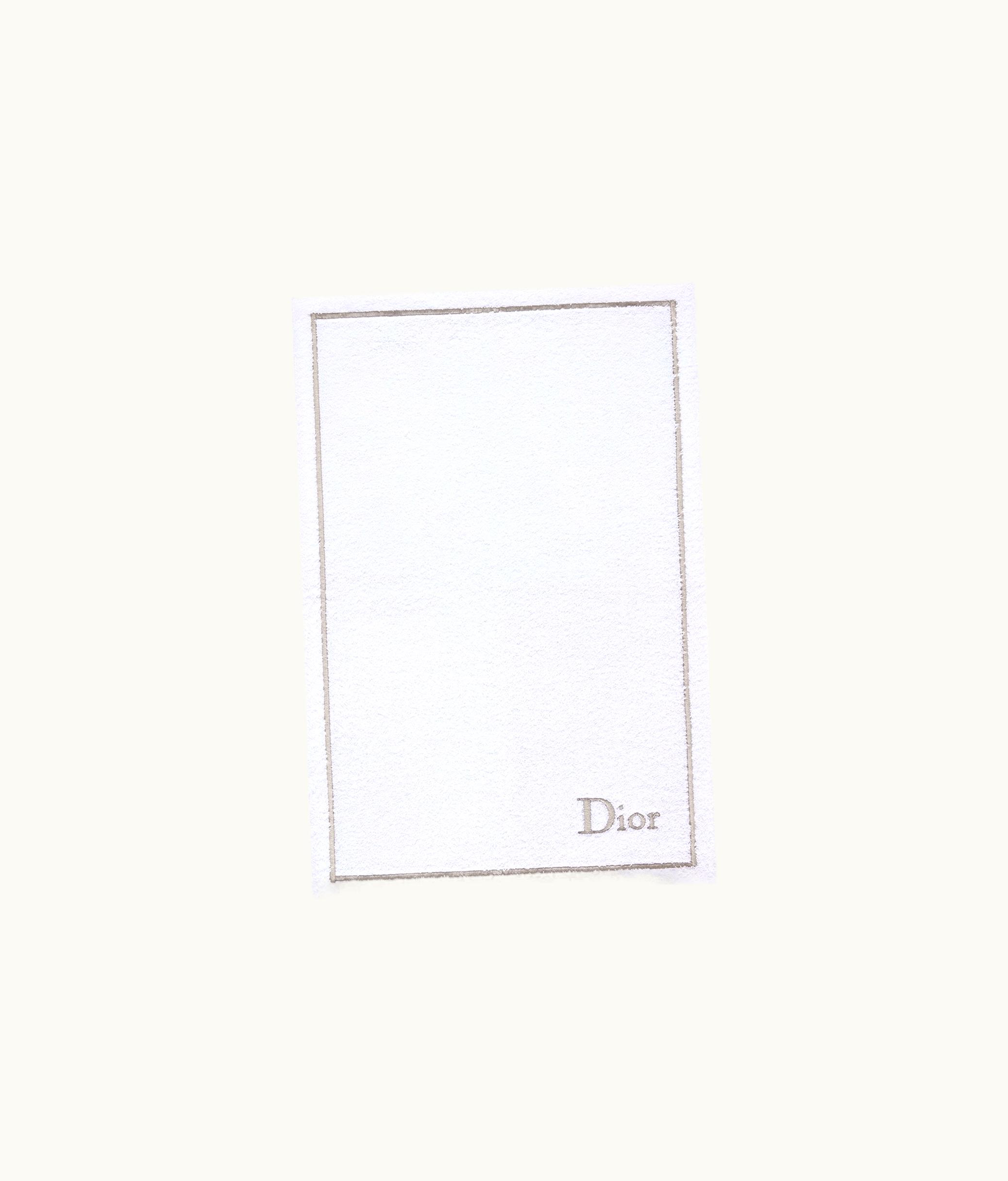 Dior Diorline Hand Towel Luxe Edition White