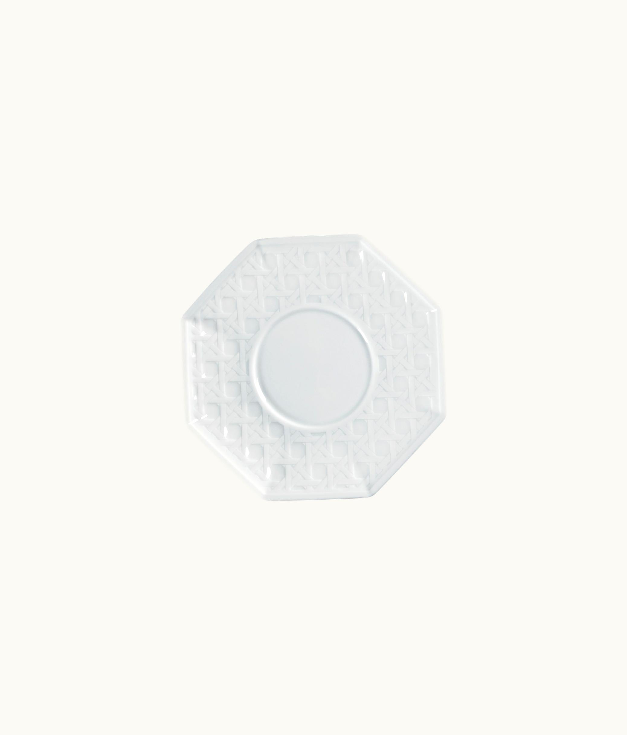 Dior Coffee Cup Saucer - White Miss Dior Cannage