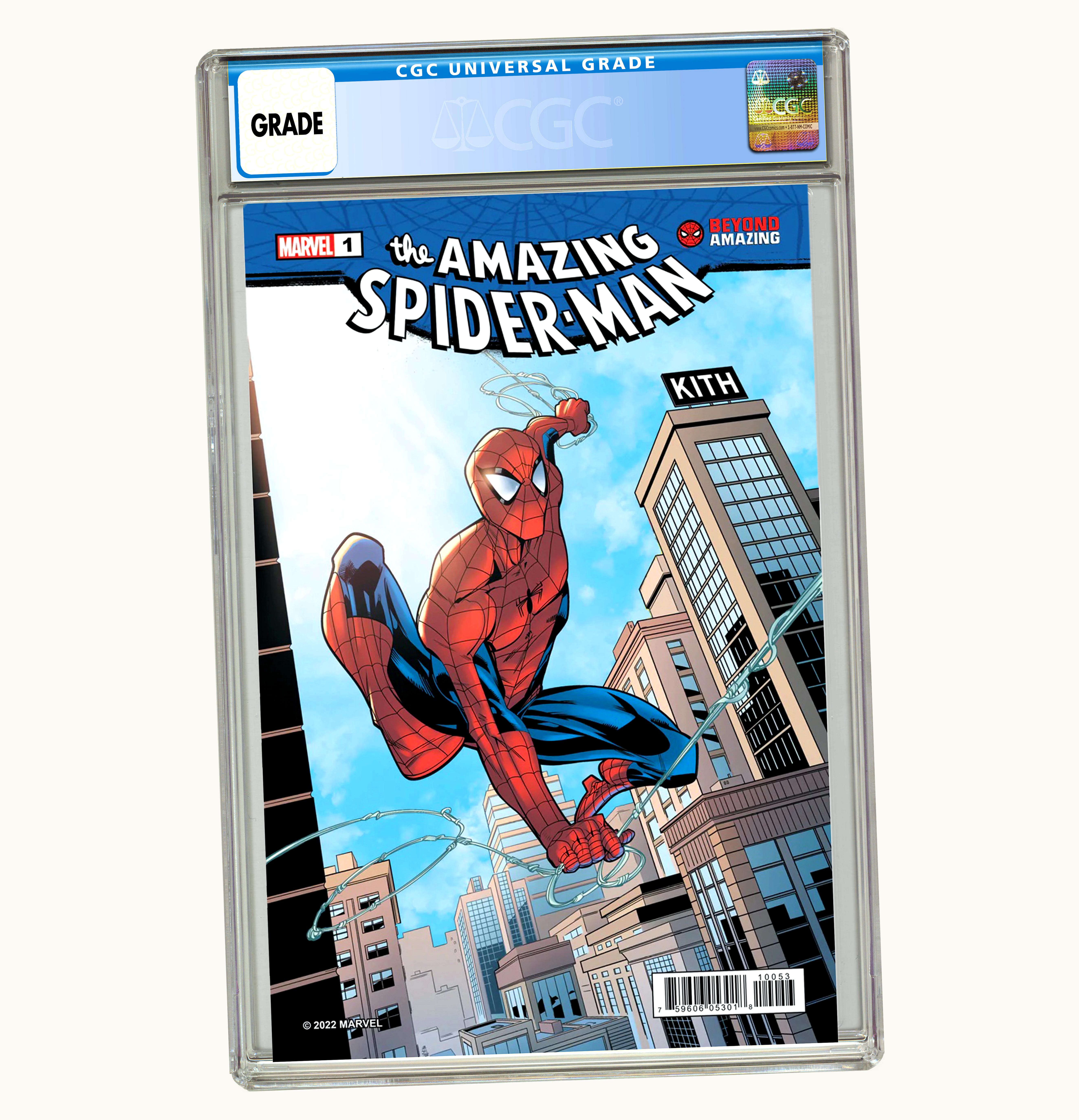 Kith Kith Spider Man 60th Anniversary Comic Book CGC Graded