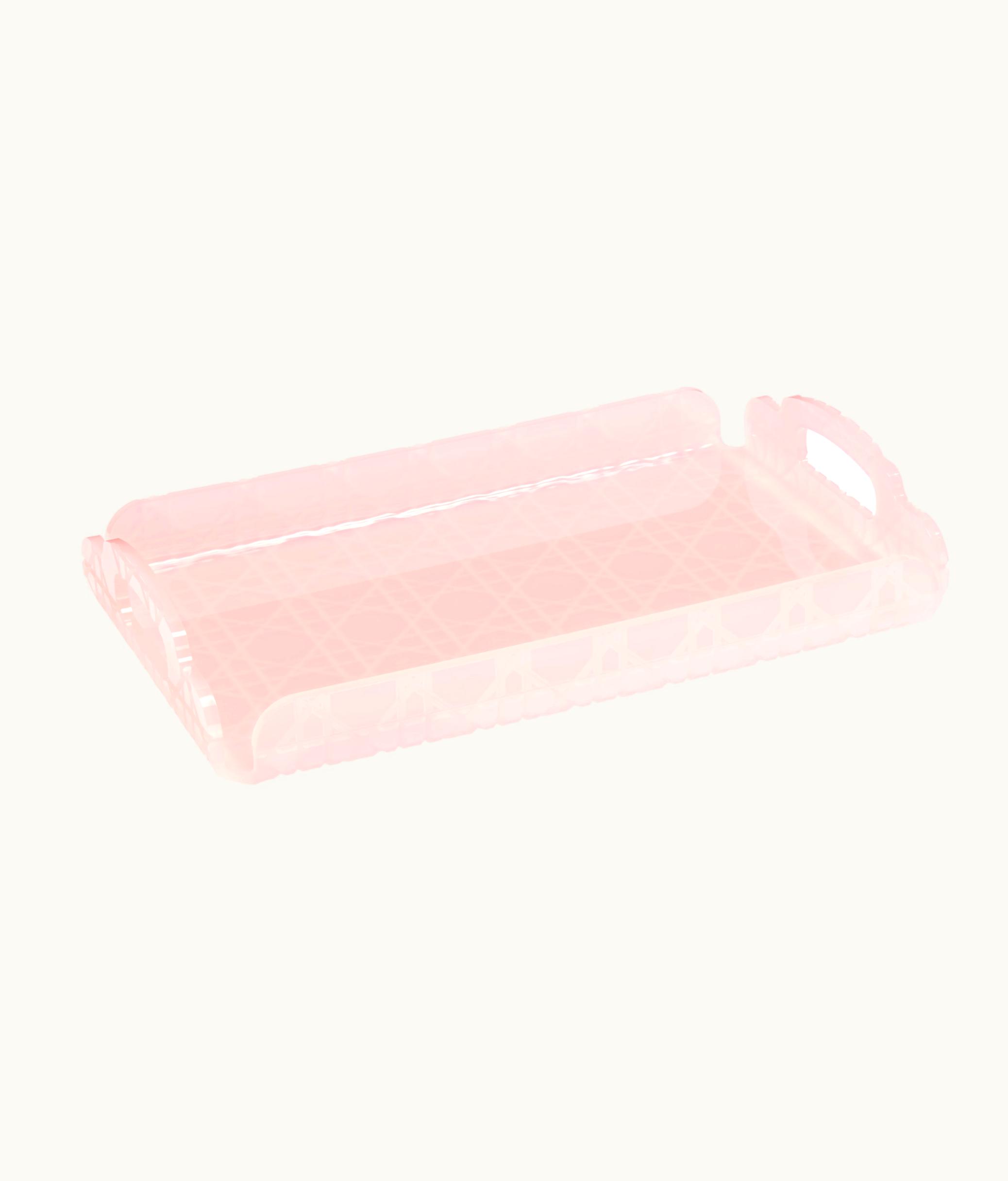 Dior Small Tray - Pink Cannage