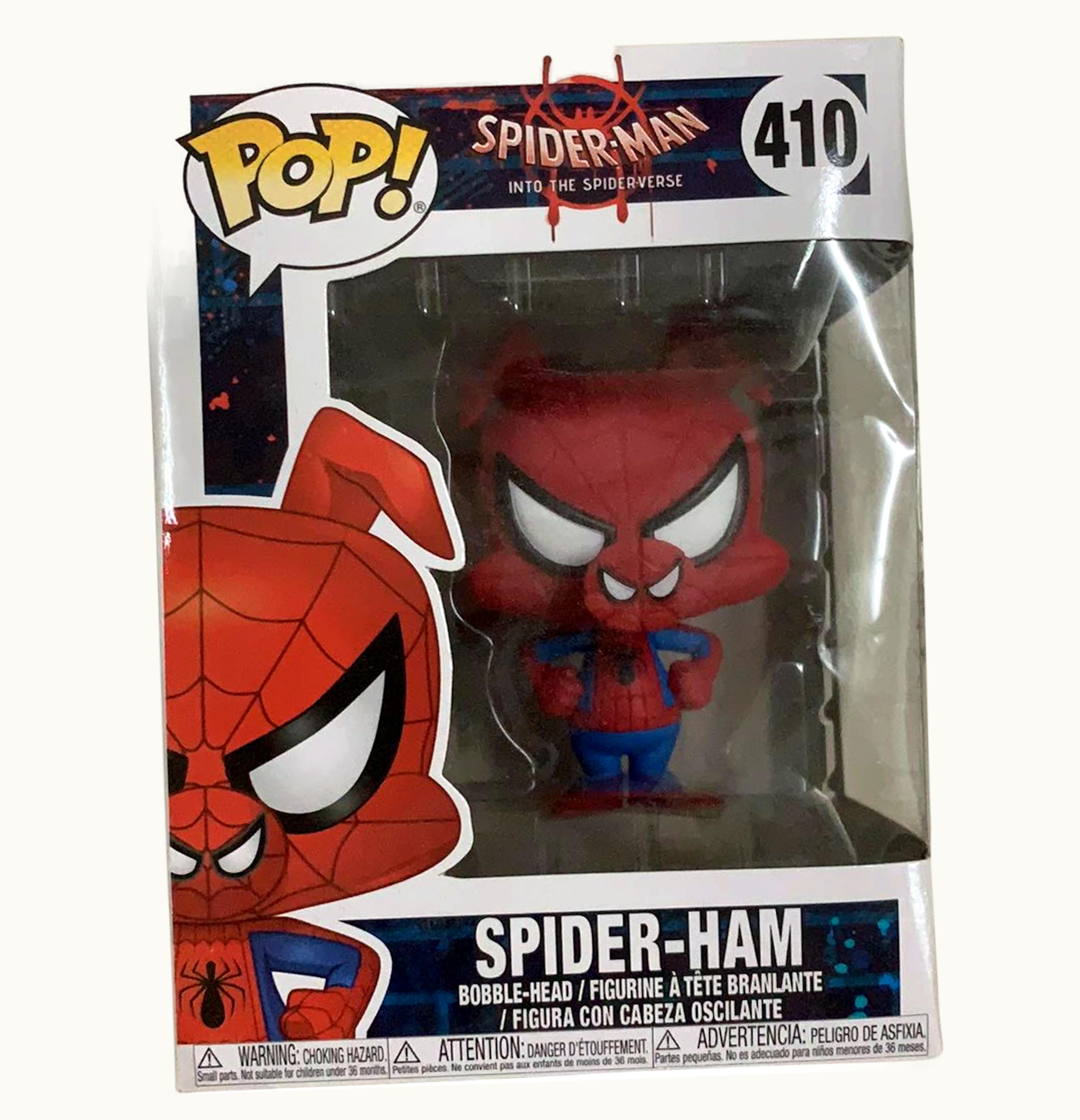 Funko Funko Pop Spider Man into the Spider Verse Spider Ham Bobble Head Figure 410