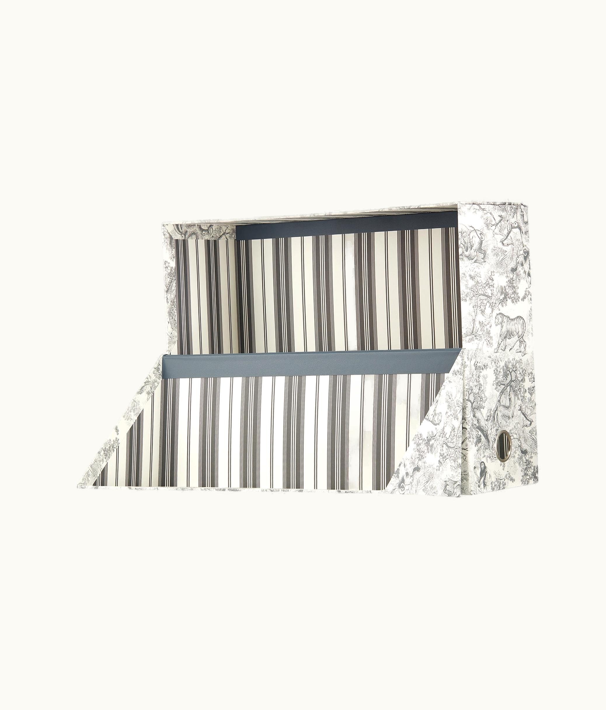 Dior Document Holder - Gray Toile De Jouy