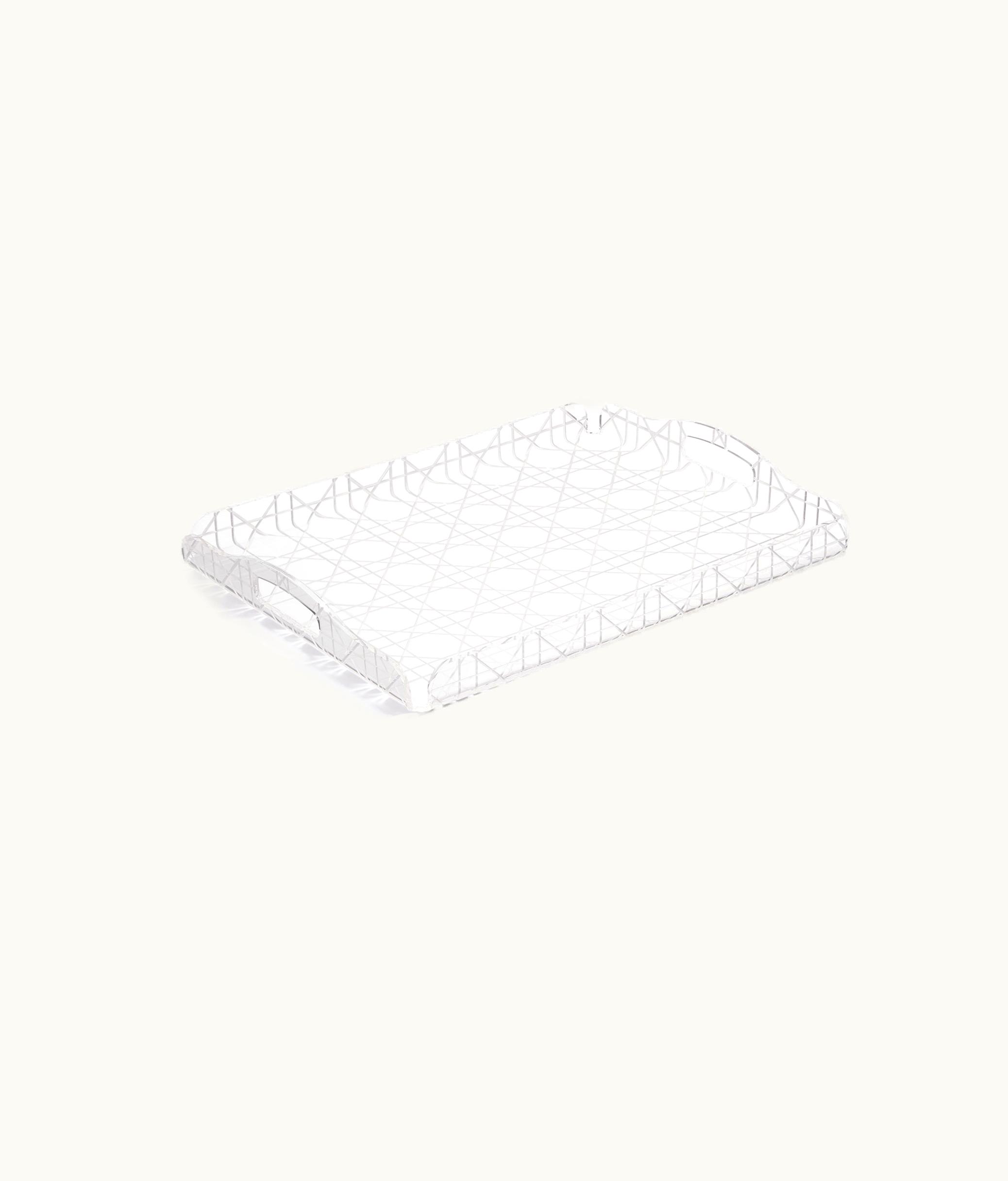 Dior Mini Tray - Transparent Cannage