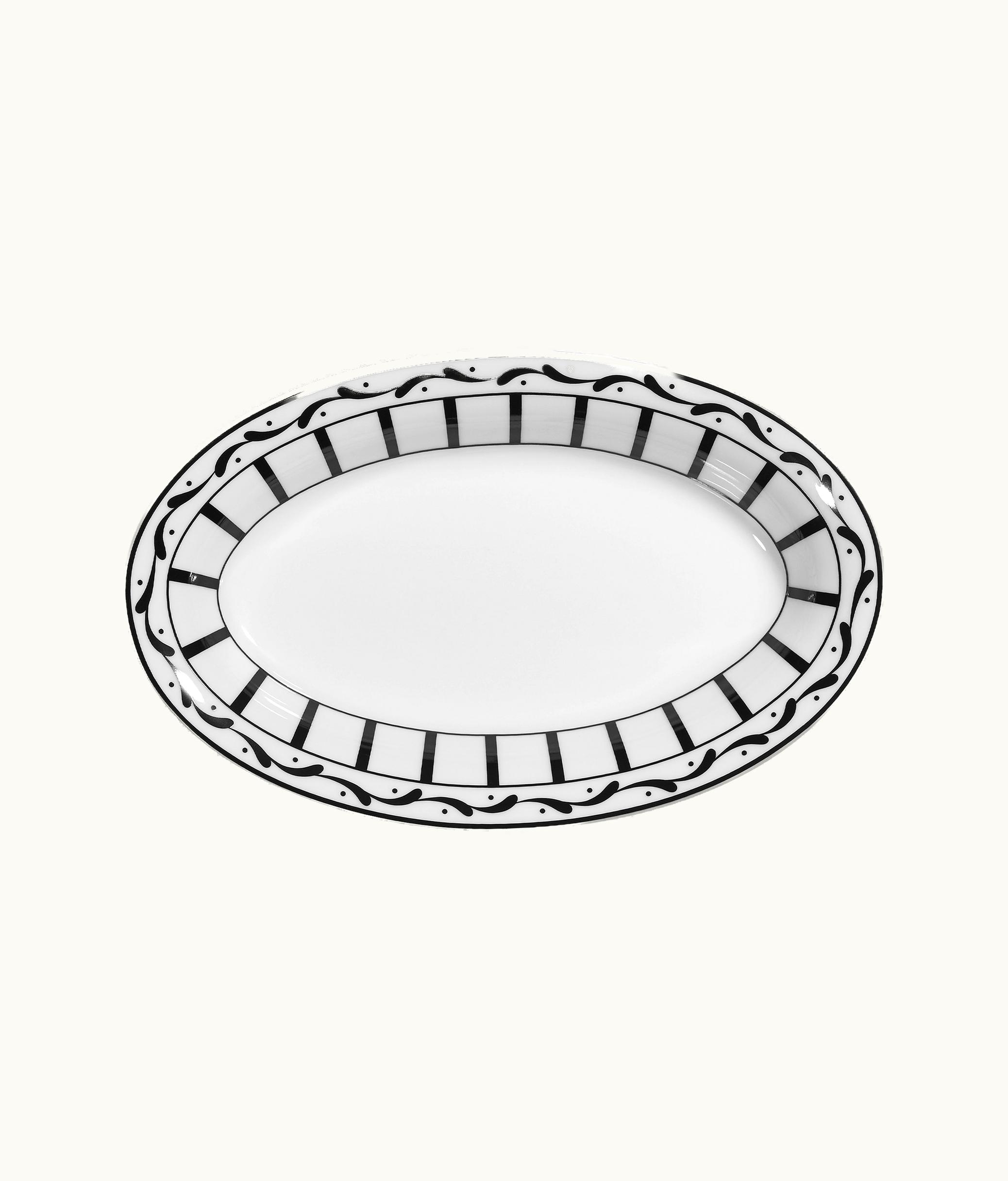 Dior Relish Dish - White And Black Monsieur Dior