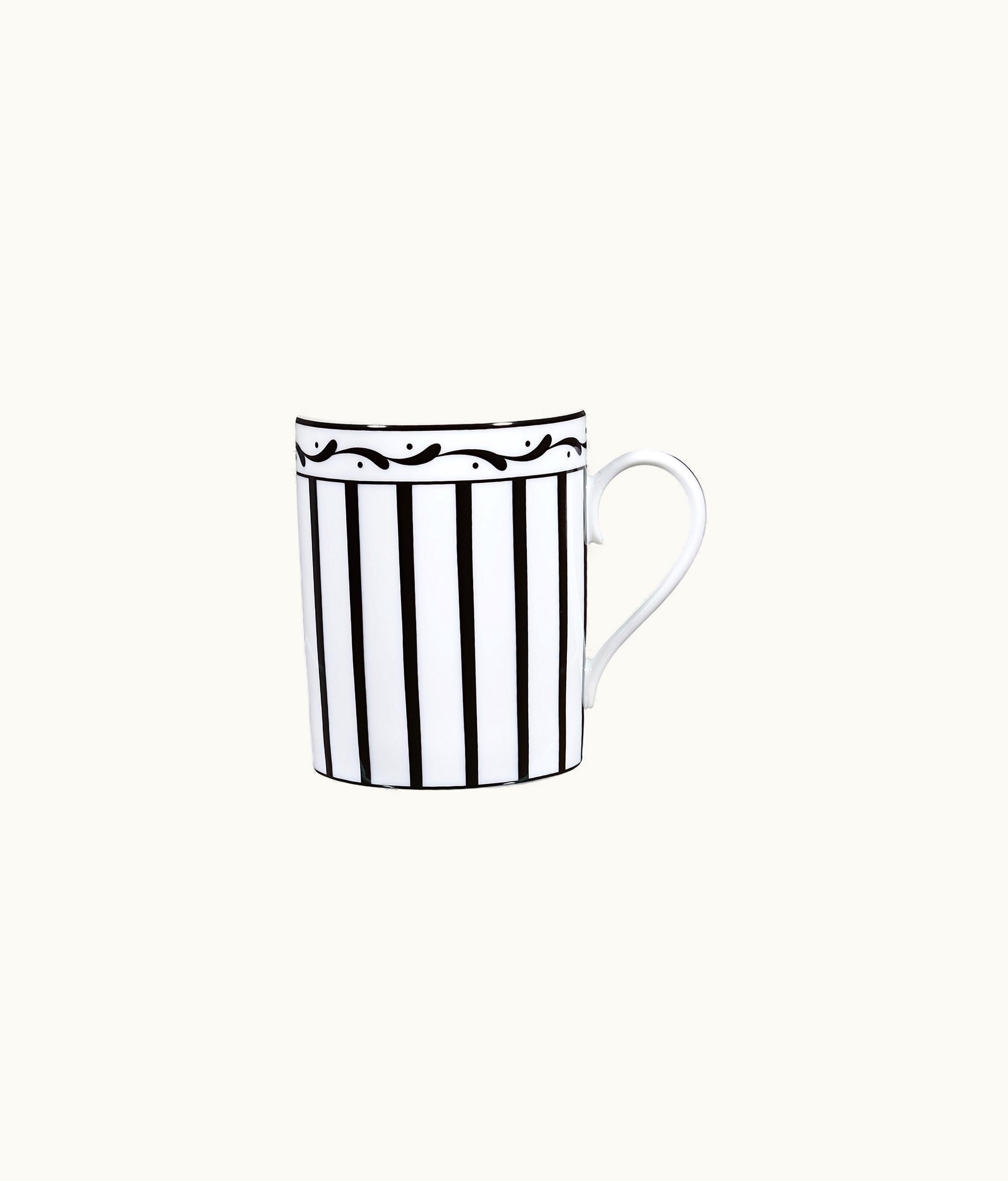 Dior Mug - White And Black Monsieur Dior