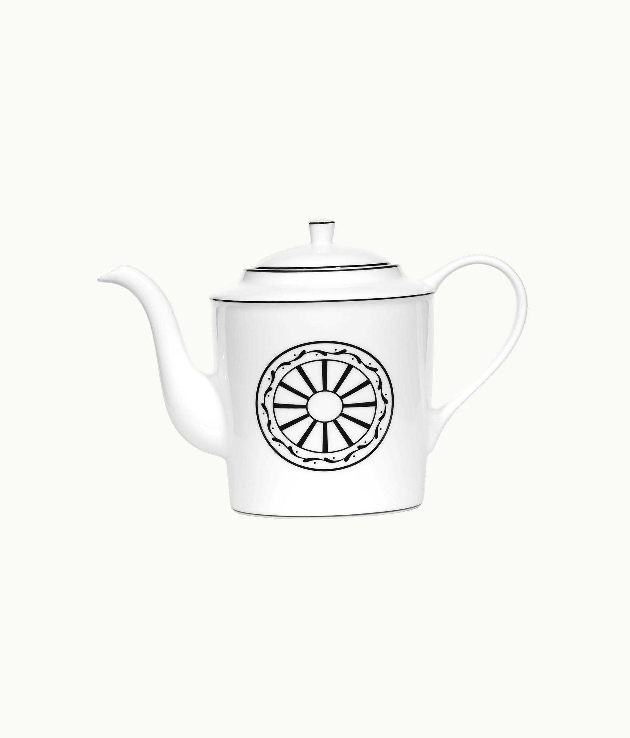 Dior Teapot - White And Black Monsieur Dior