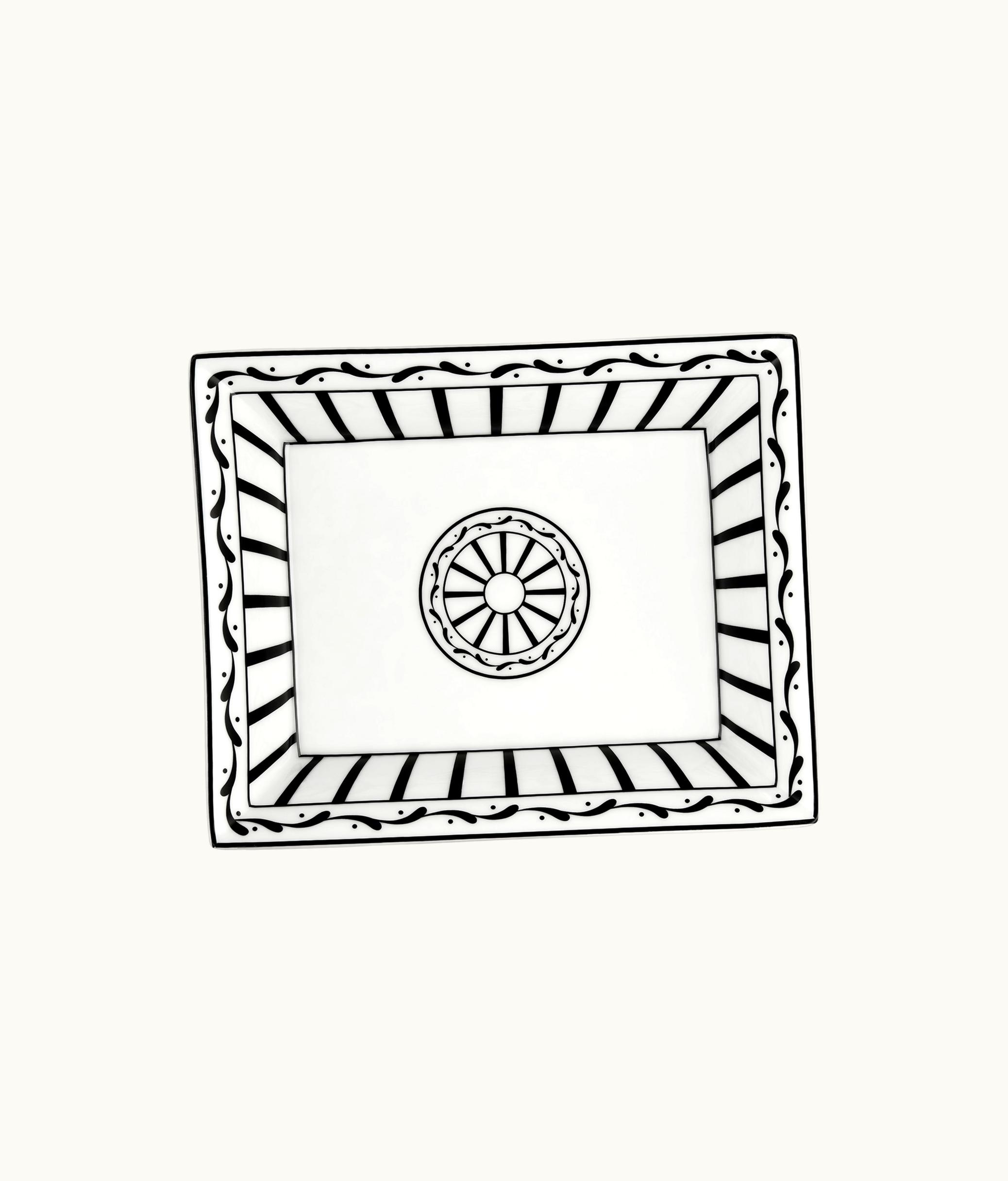 Dior Trinket Tray - Black And White Monsieur Dior