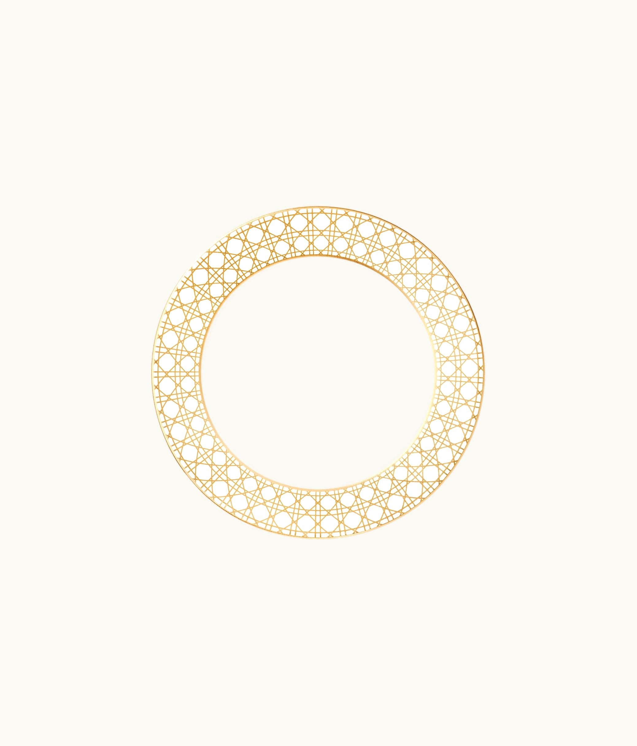 Dior Dior Side Plate - Gold-Tone Cannage Montaigne