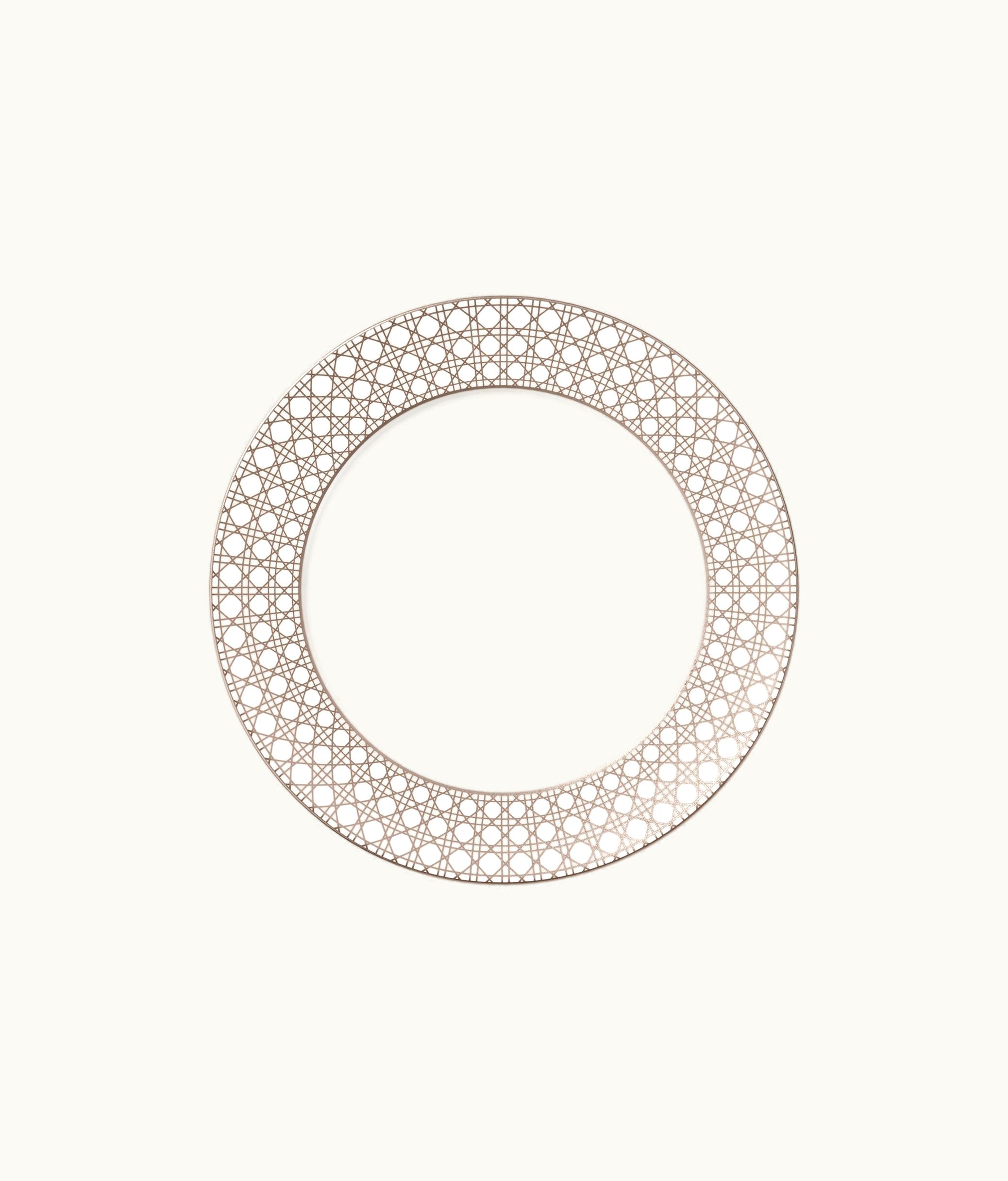 Dior Dior Montaigne Cannage Porcelain Soup Bowl - White