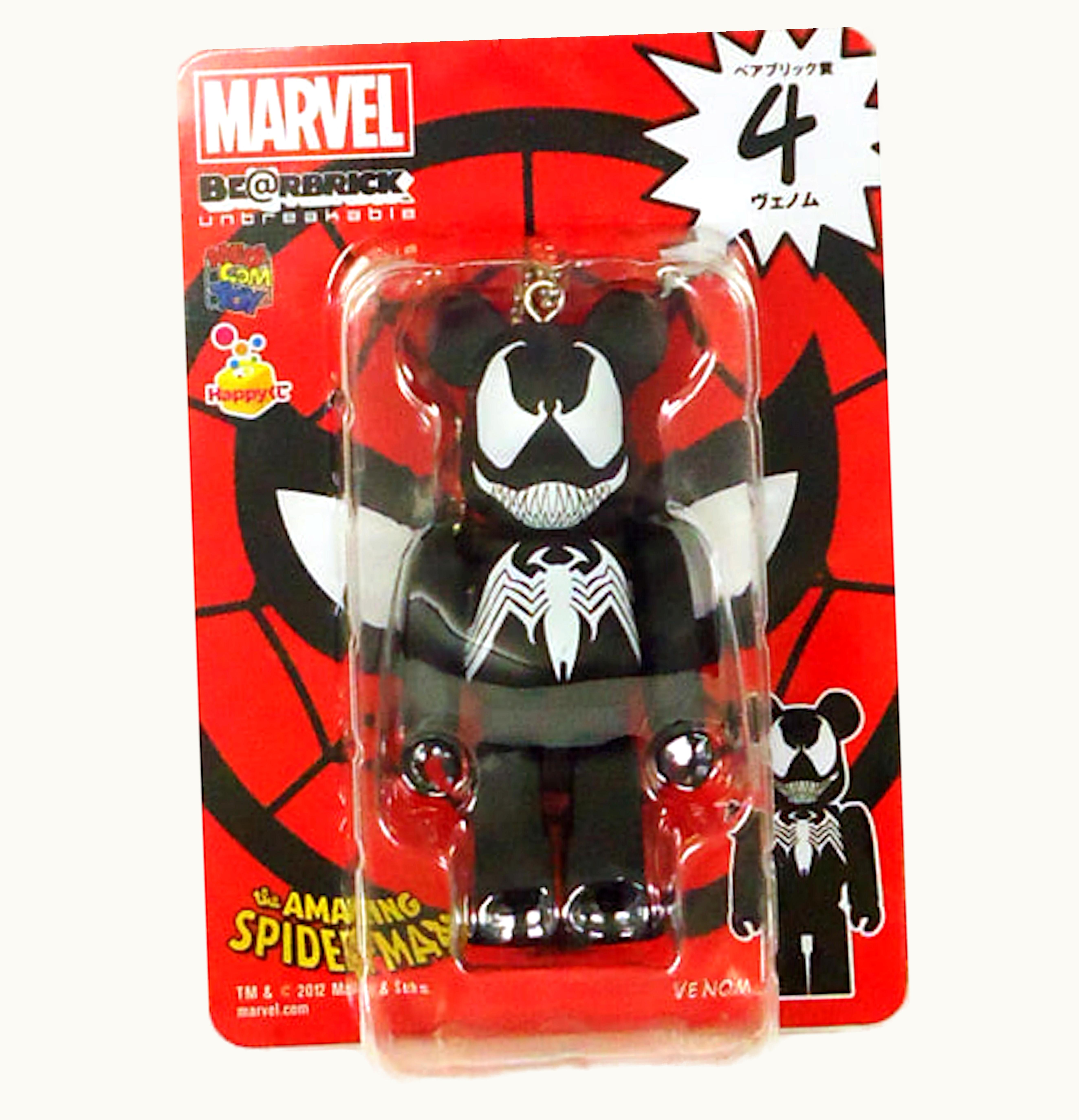 Bearbrick Bearbrick x Marvel Unbreakable The Amazing Spider Man Venom 4 100