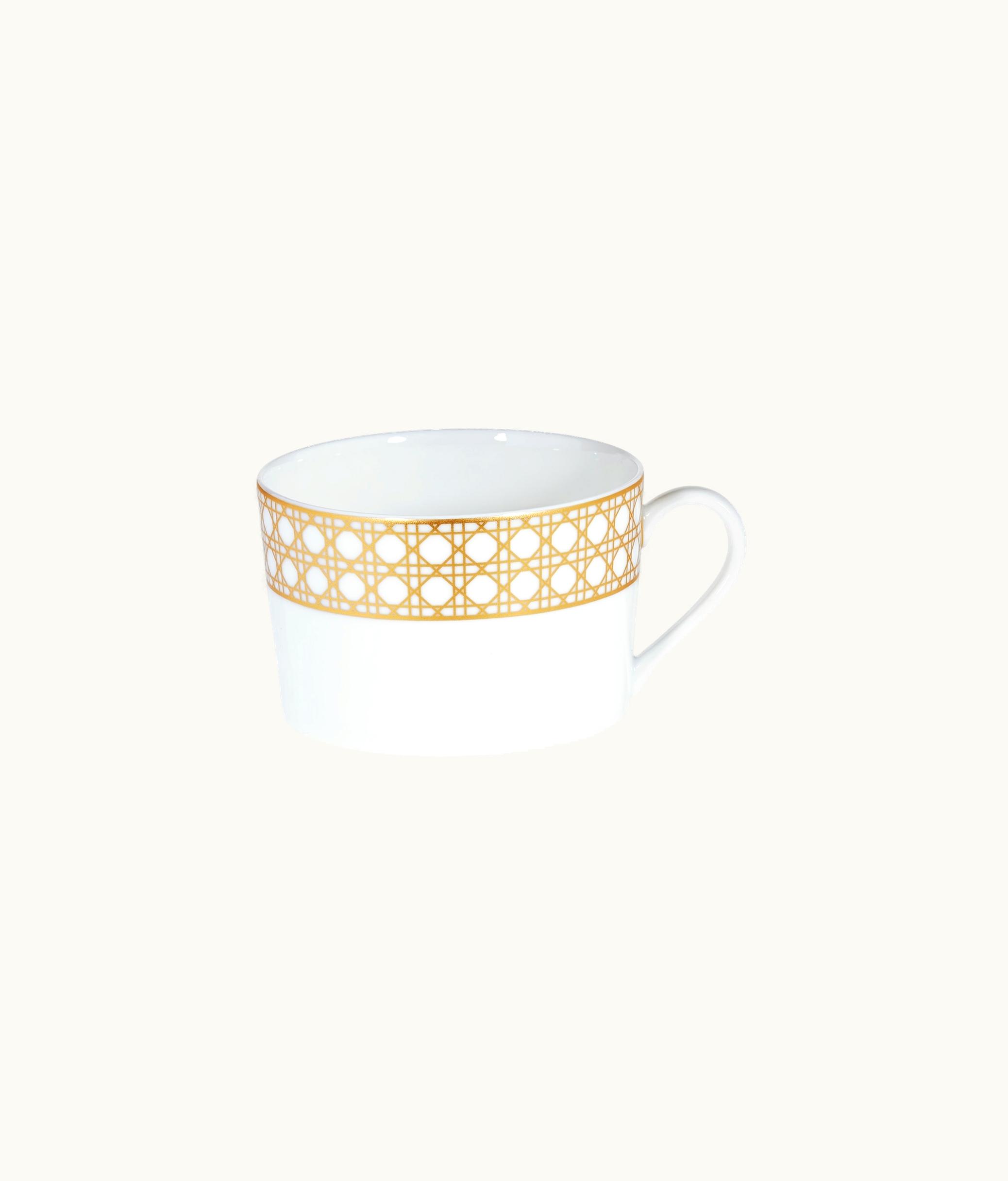 Dior Dior Breakfast Cup - Gold-Tone Cannage Montaigne