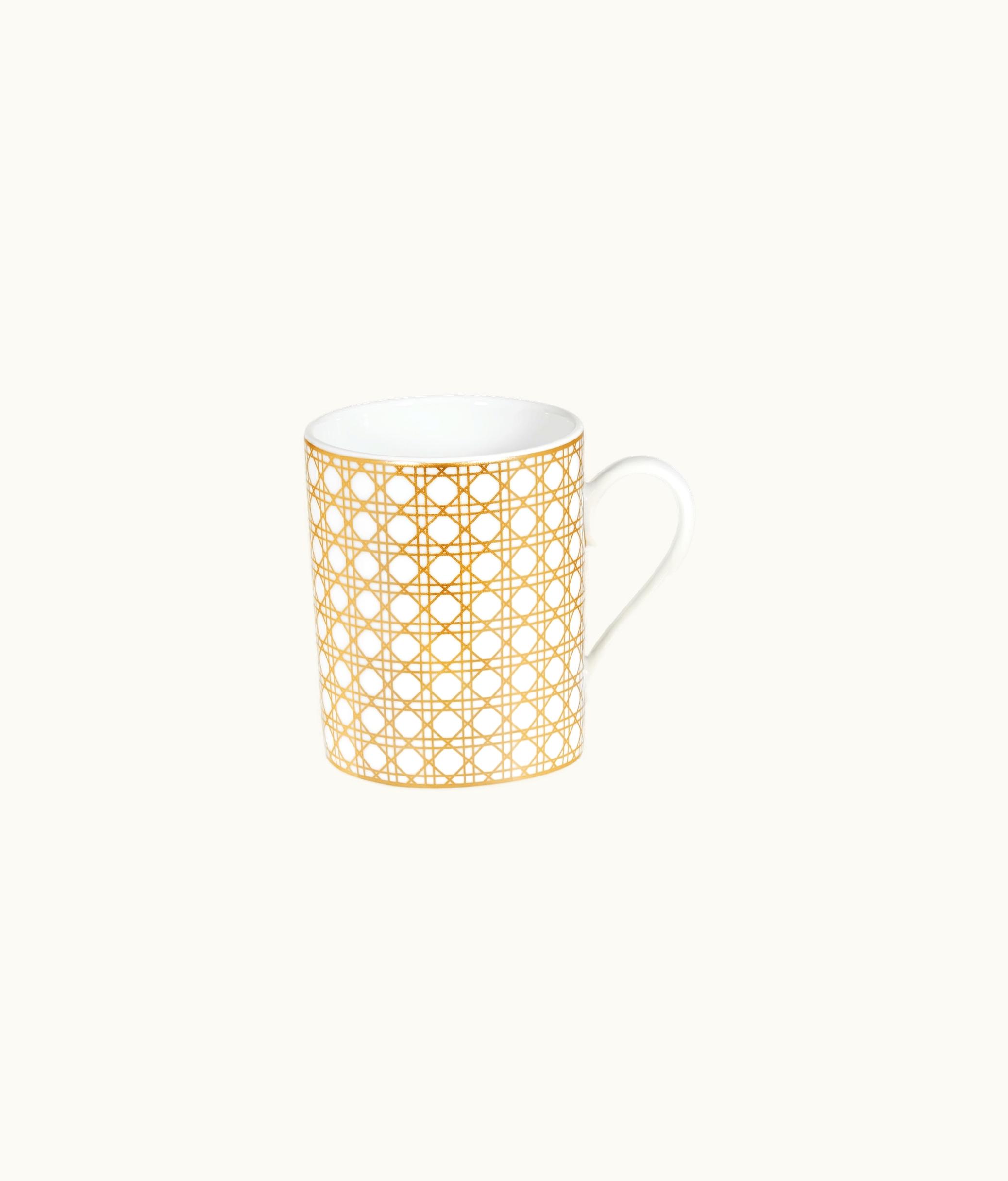Dior Dior Mug - Gold-Tone Cannage Montaigne