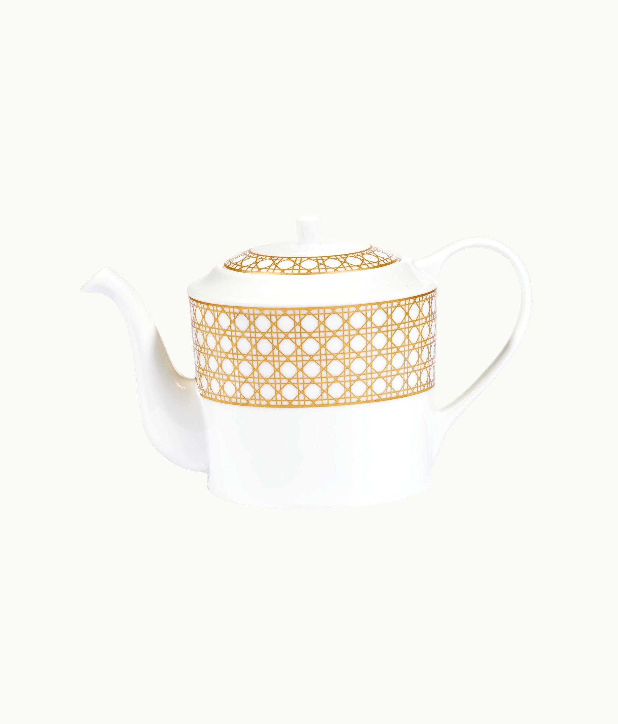Dior Dior Teapot - Gold-Tone Cannage Montaigne