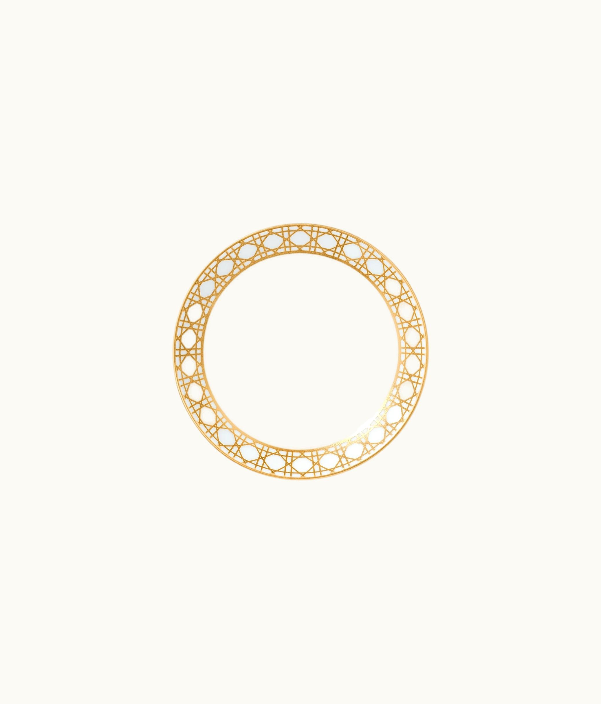 Dior Dior Condiment Dish - Gold-Tone Cannage Montaigne