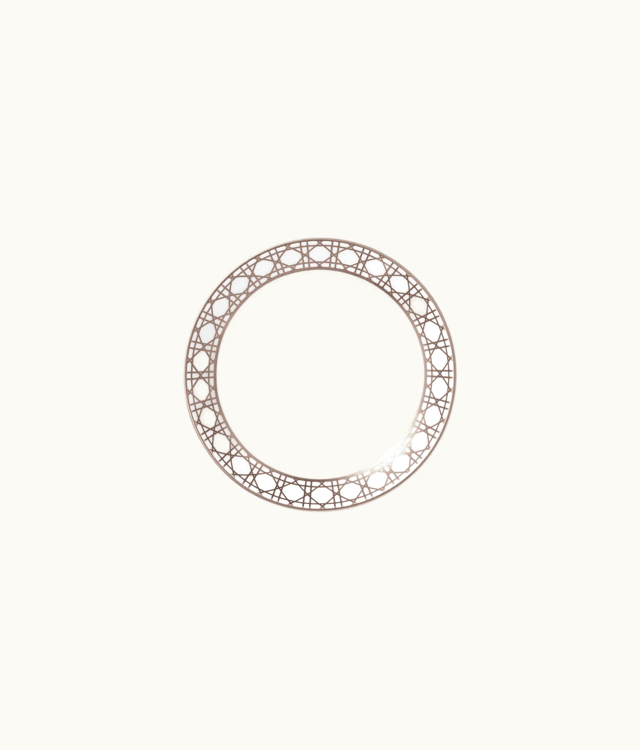 Dior Dior Condiment Dish - White And Beige Cannage Montaigne