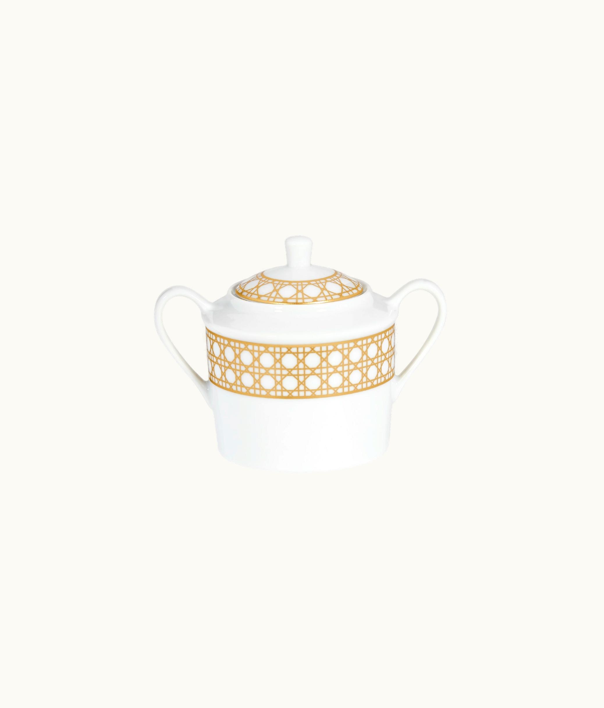 Dior Dior Sugar Bowl - Gold-Tone Cannage Montaigne