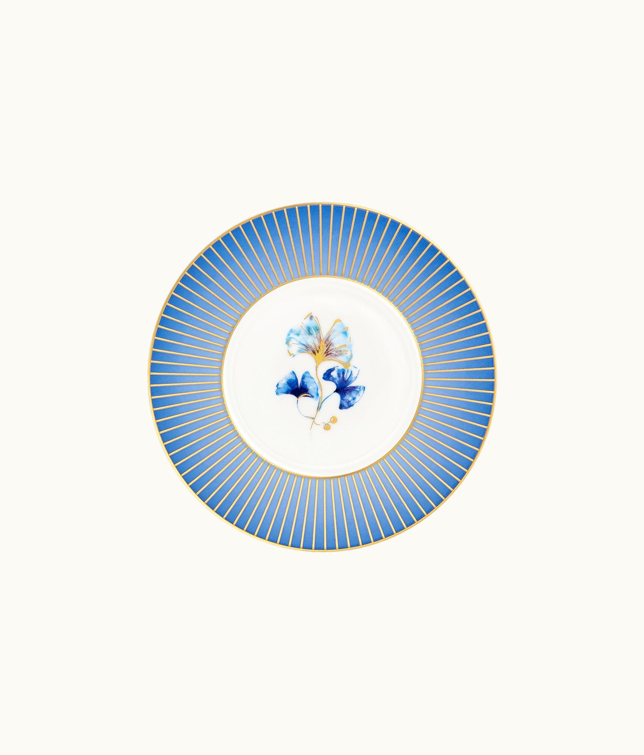 Dior Dior Side Plate - Blue Ginkgo Porcelain