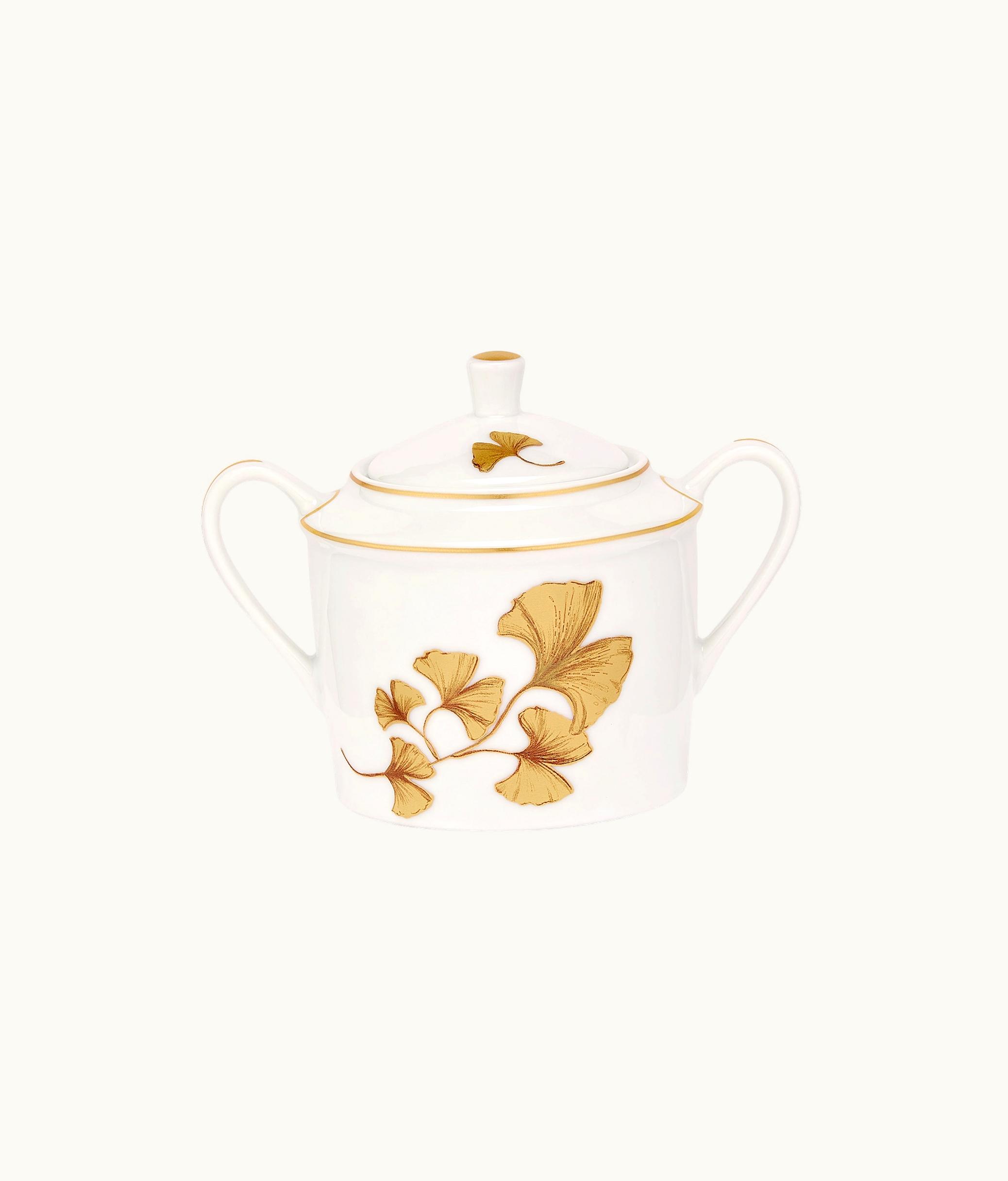 Dior Dior Sugar Bowl - Gold-Tone Ginkgo