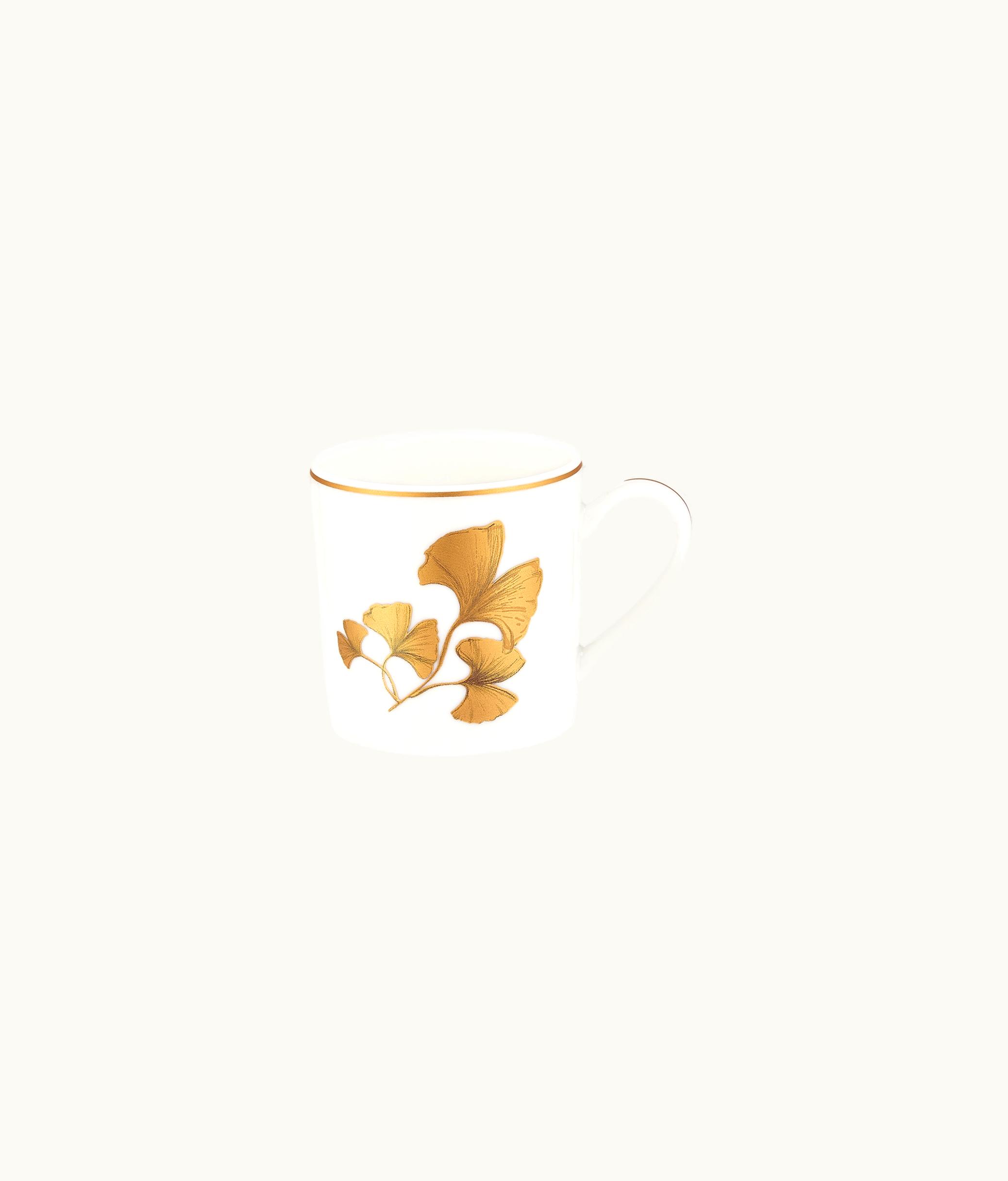 Dior Dior Coffee Cup - Gold-Tone Ginkgo