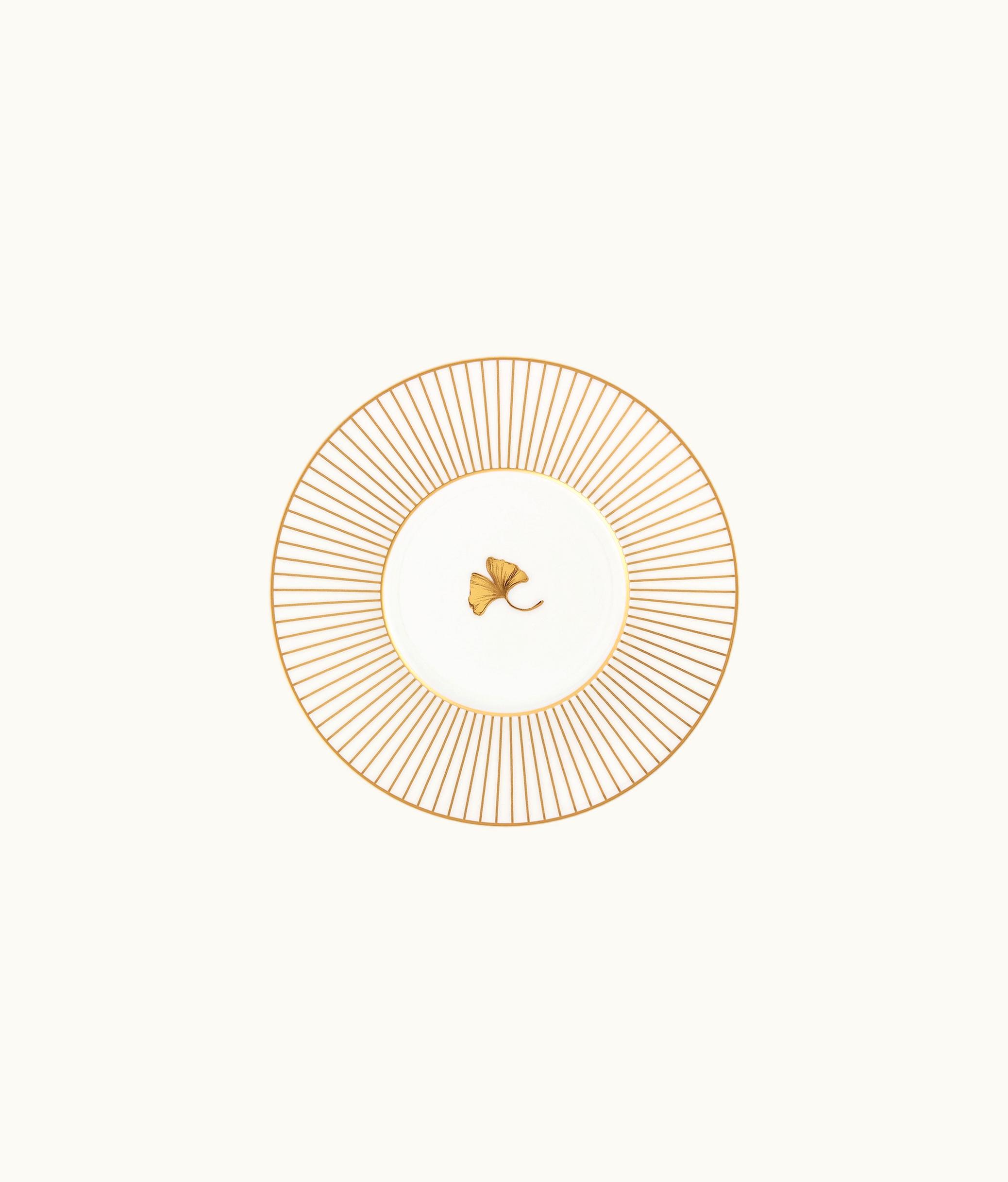 Dior Dior Teacup Saucer - Gold-Tone Ginkgo