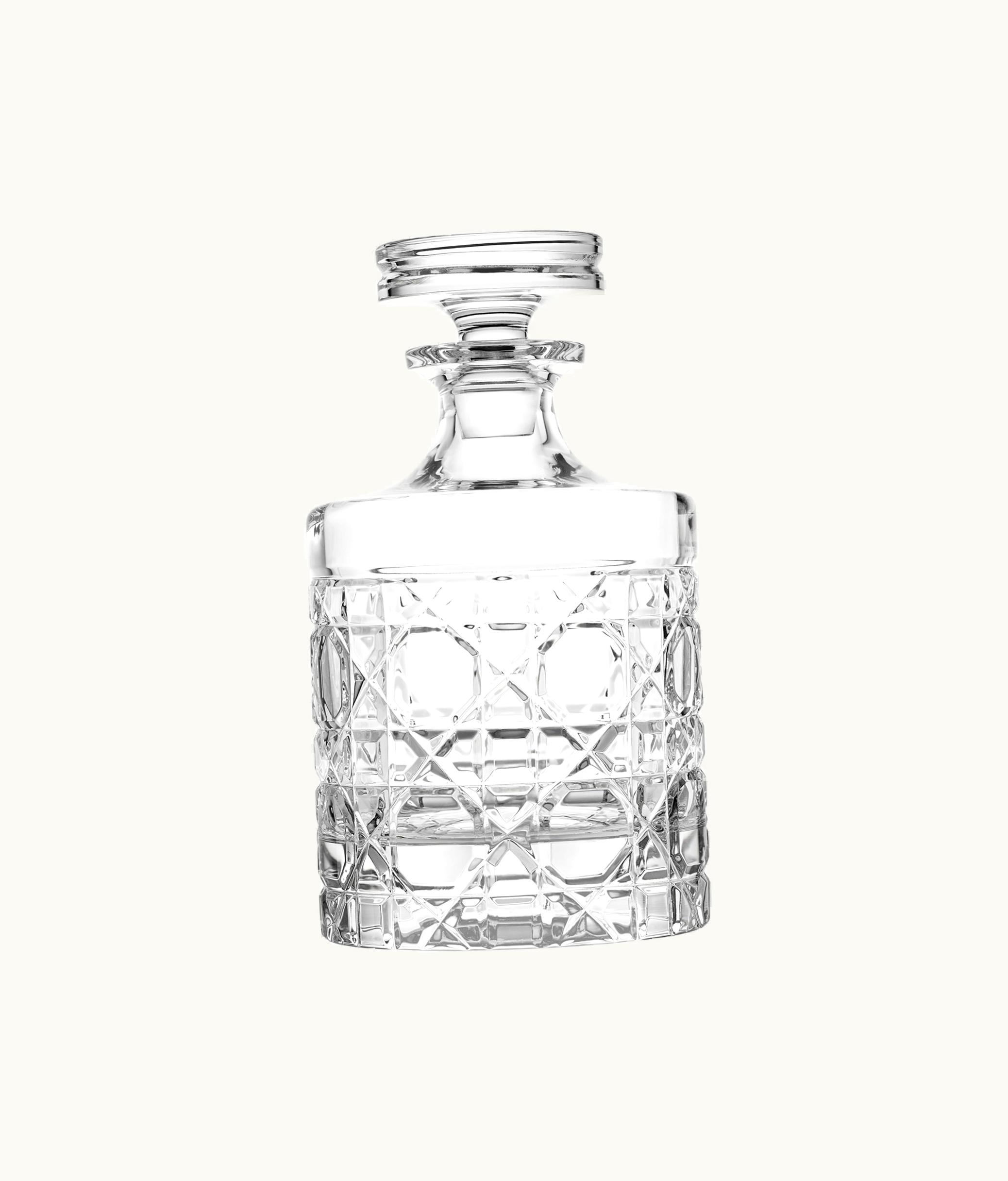 Dior Dior Cannage Crystal Whisky Decanter - Transparent