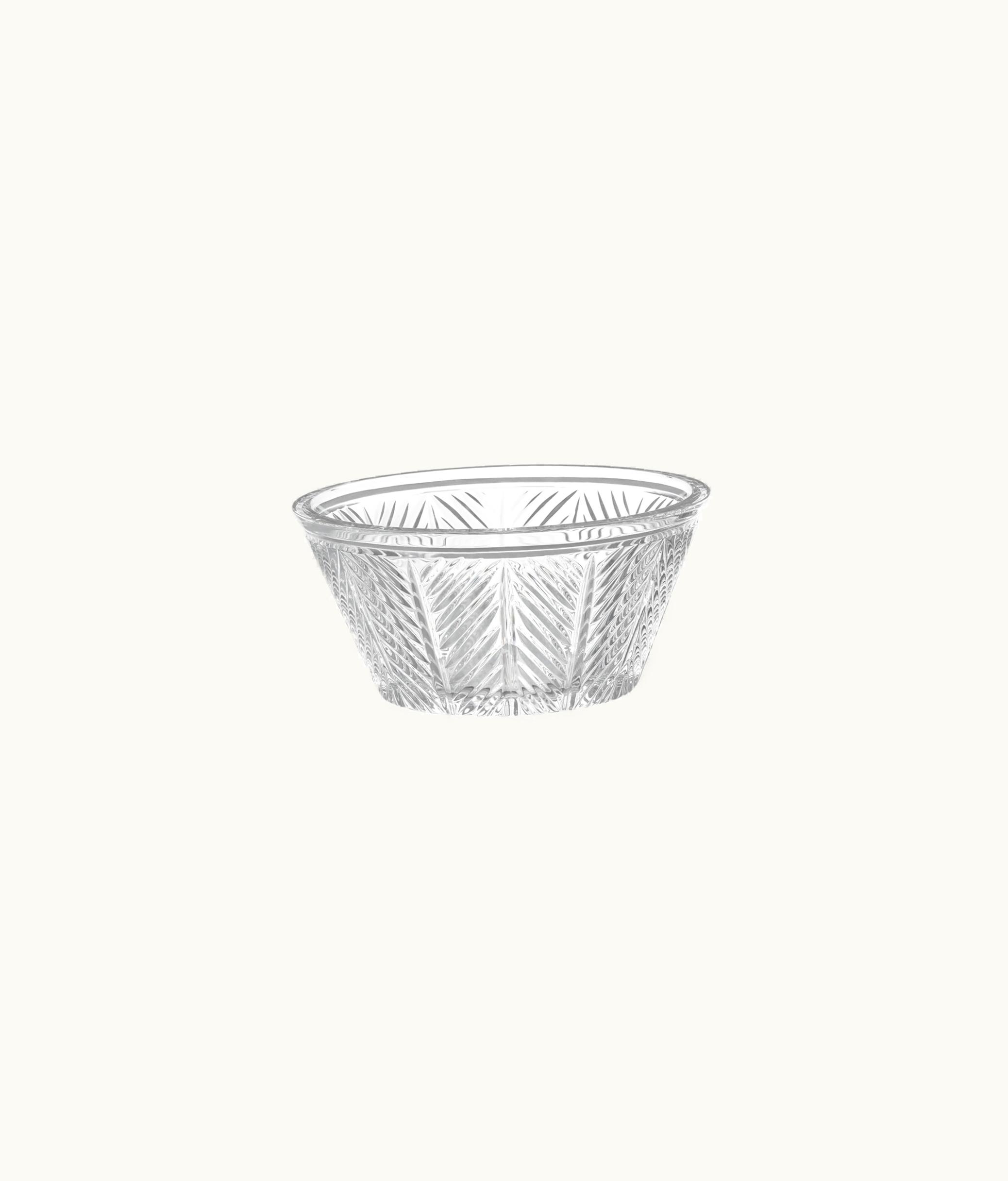 Dior Dior Cannage Crystal Ice Cream Bowl - Transparent Stripes
