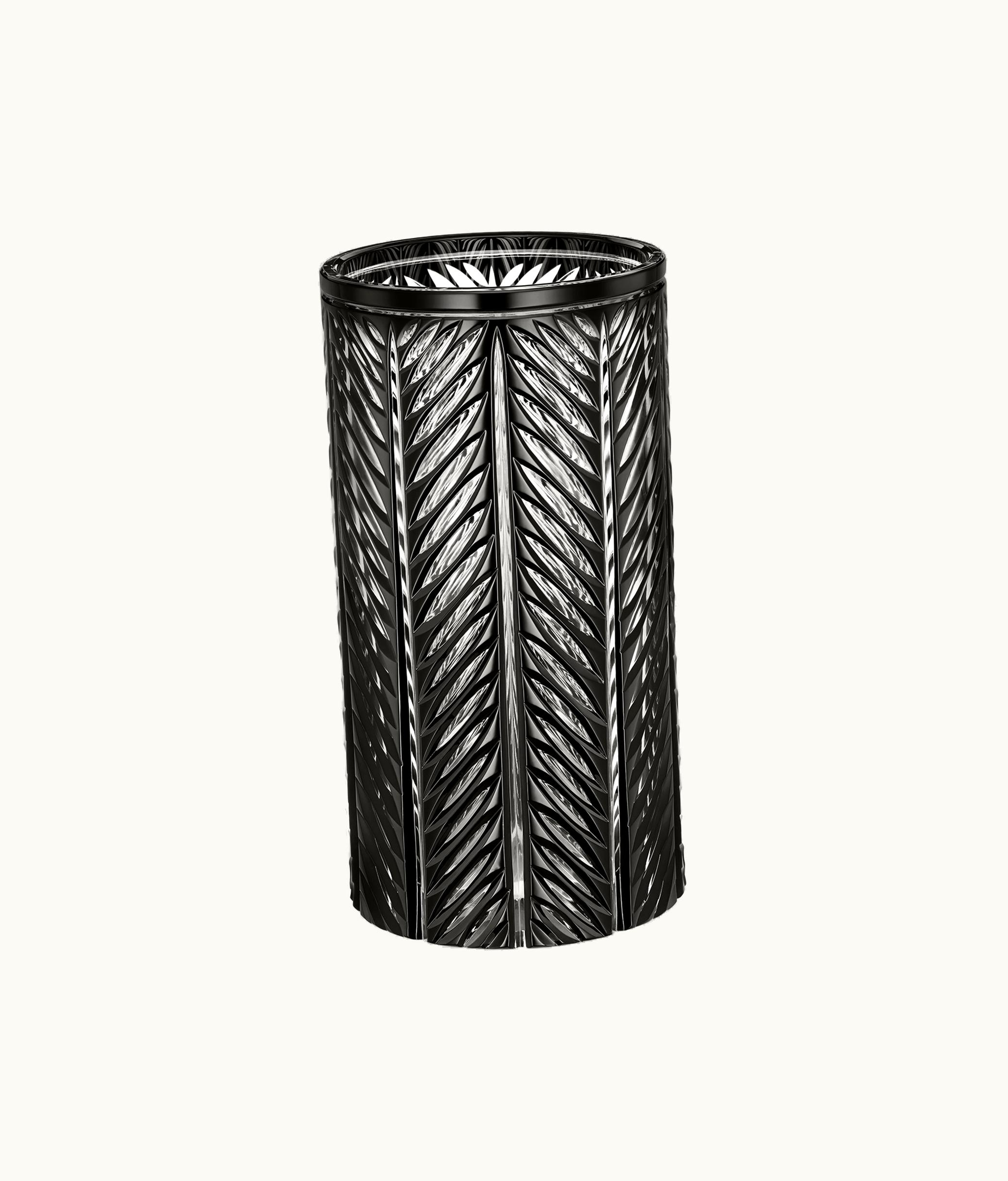Dior Dior Large Vase - Black Chevrons