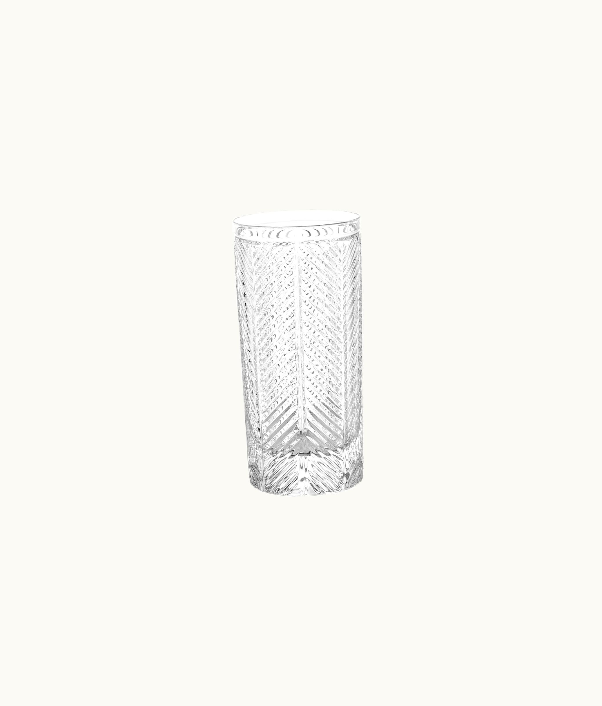 Dior Dior Cocktail Glass - Transparent Chevrons