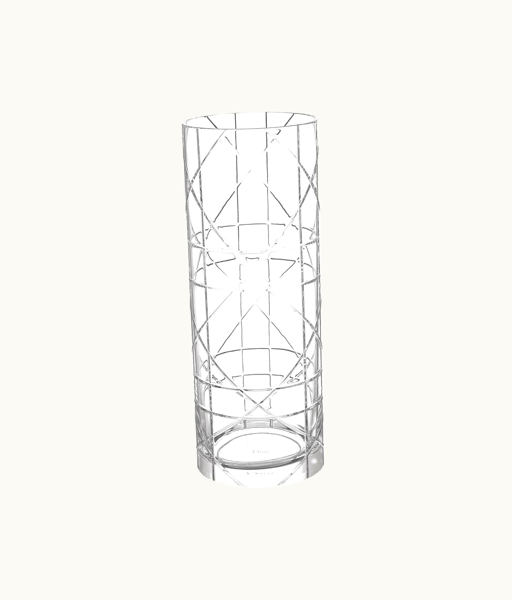 Dior Dior Large Vase - Transparent Cannage