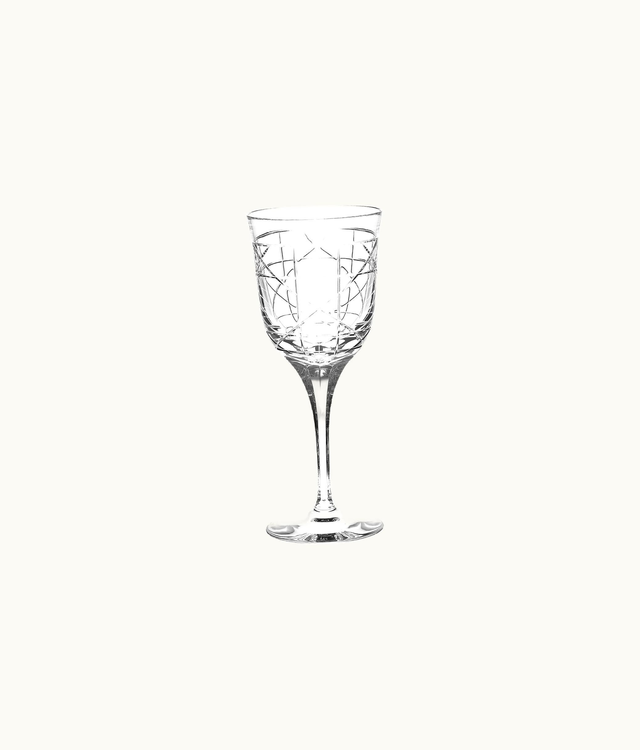 Dior Dior Wine Glass - Engraved Cannage Crystal